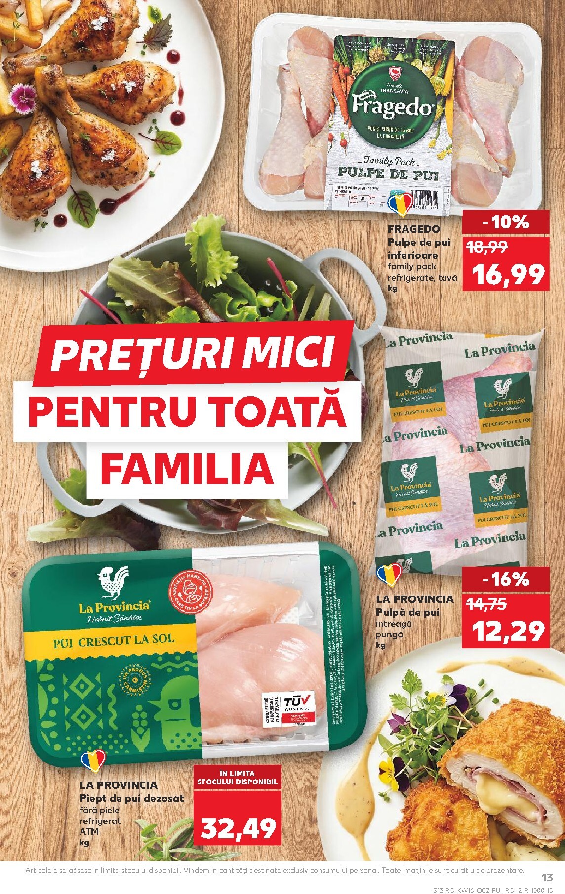 kaufland - Kaufland pliante pentru săptămâna viitoare de la miercuri 15.04.2026 până la marți 21.04.2026 - page: 13