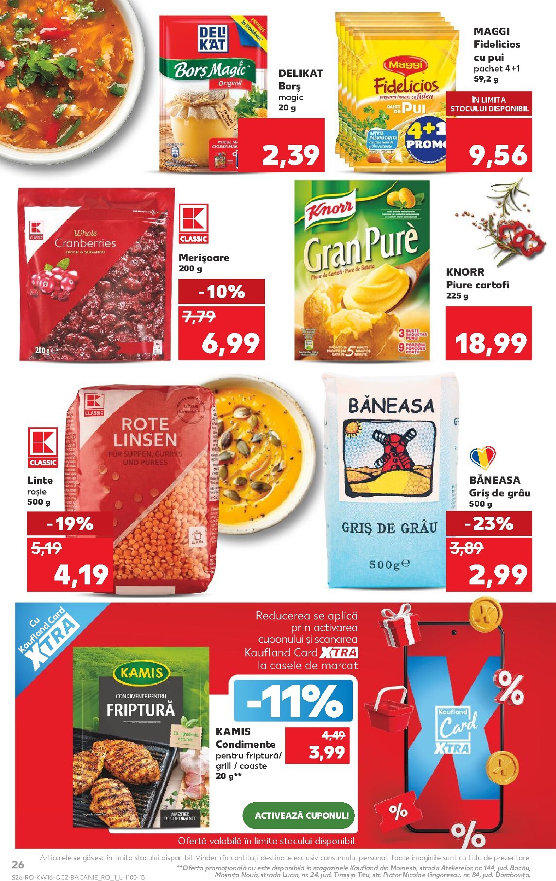 kaufland - Kaufland pliante pentru săptămâna viitoare de la miercuri 15.04.2026 până la marți 21.04.2026 - page: 26