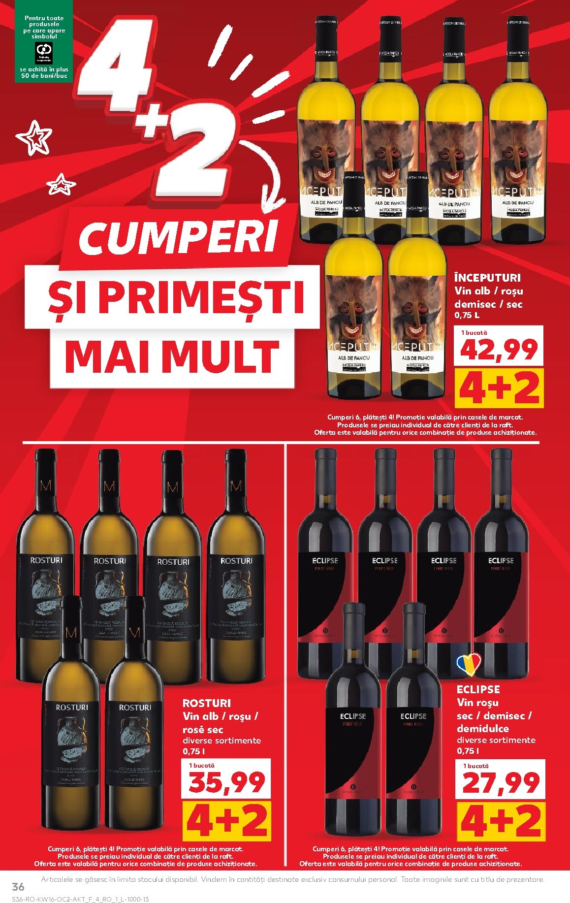 kaufland - Kaufland pliante pentru săptămâna viitoare de la miercuri 15.04.2026 până la marți 21.04.2026 - page: 36