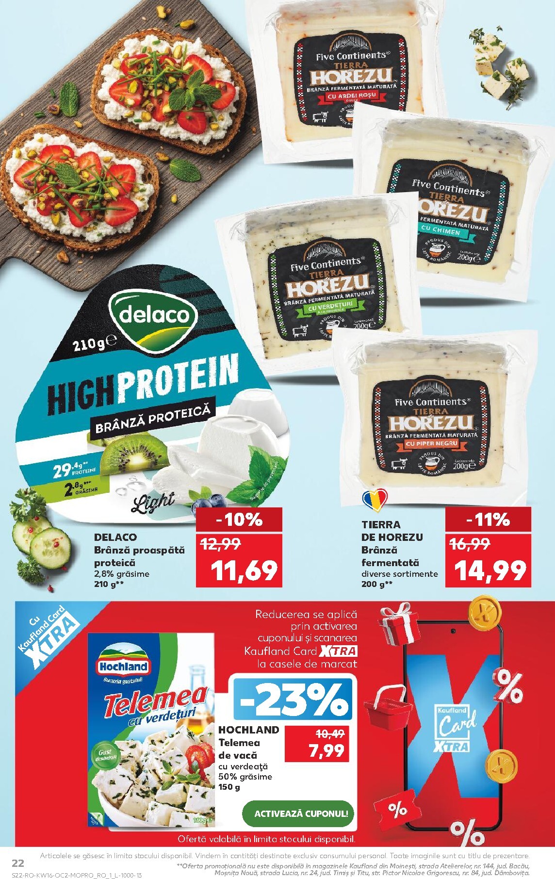 kaufland - Kaufland pliante pentru săptămâna viitoare de la miercuri 15.04.2026 până la marți 21.04.2026 - page: 22