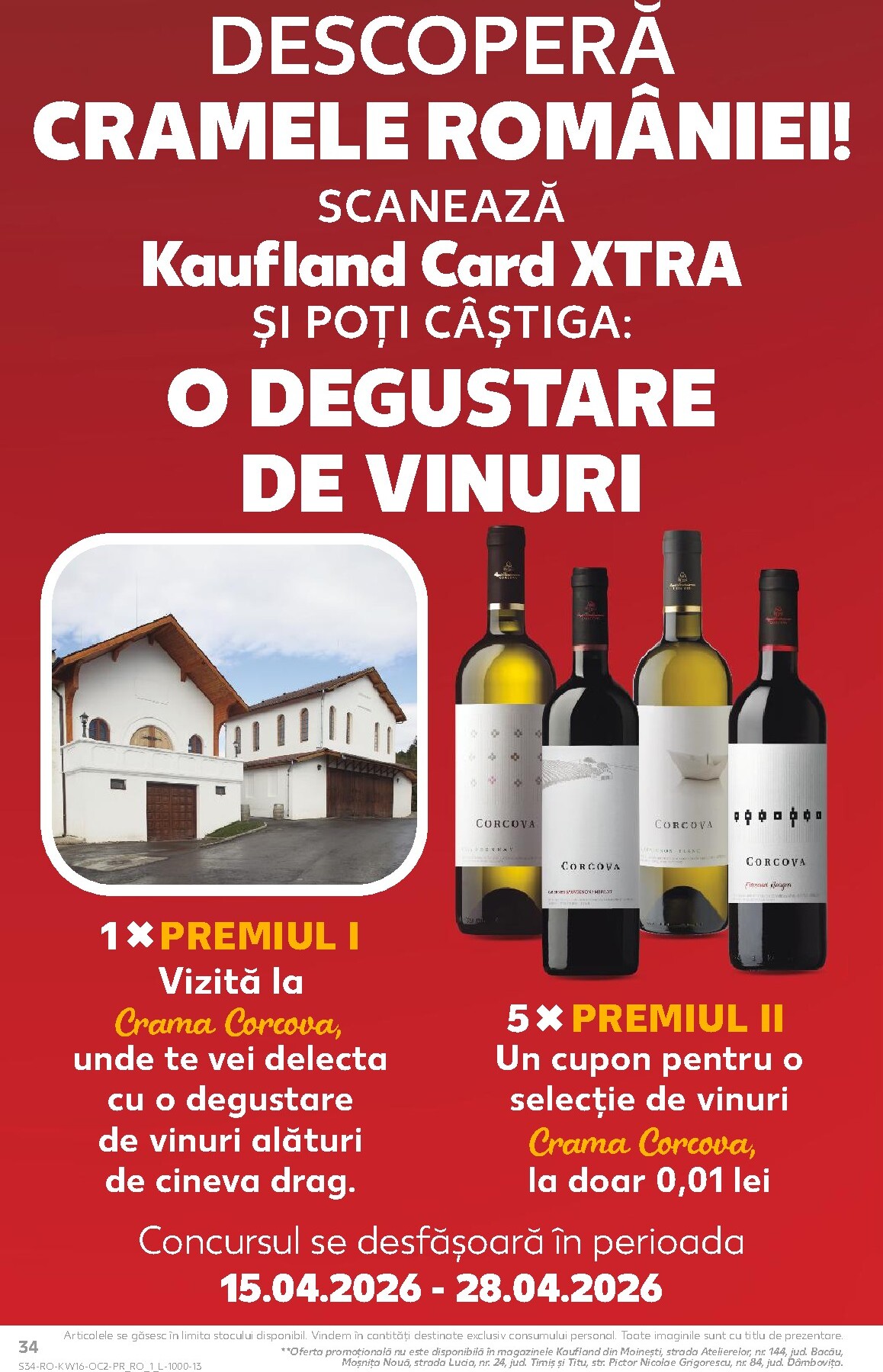 kaufland - Kaufland pliante pentru săptămâna viitoare de la miercuri 15.04.2026 până la marți 21.04.2026 - page: 34