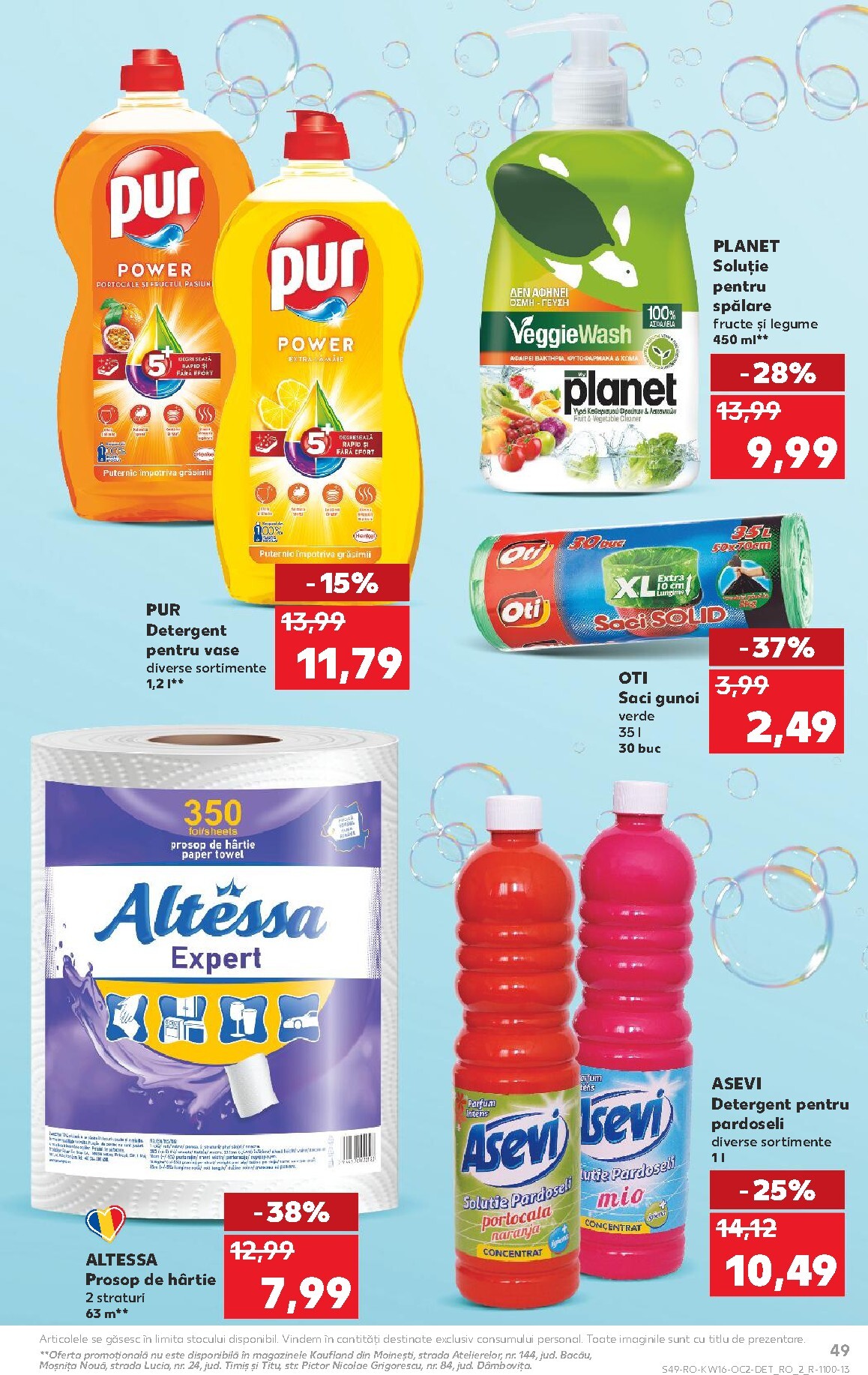 kaufland - Kaufland pliante pentru săptămâna viitoare de la miercuri 15.04.2026 până la marți 21.04.2026 - page: 49