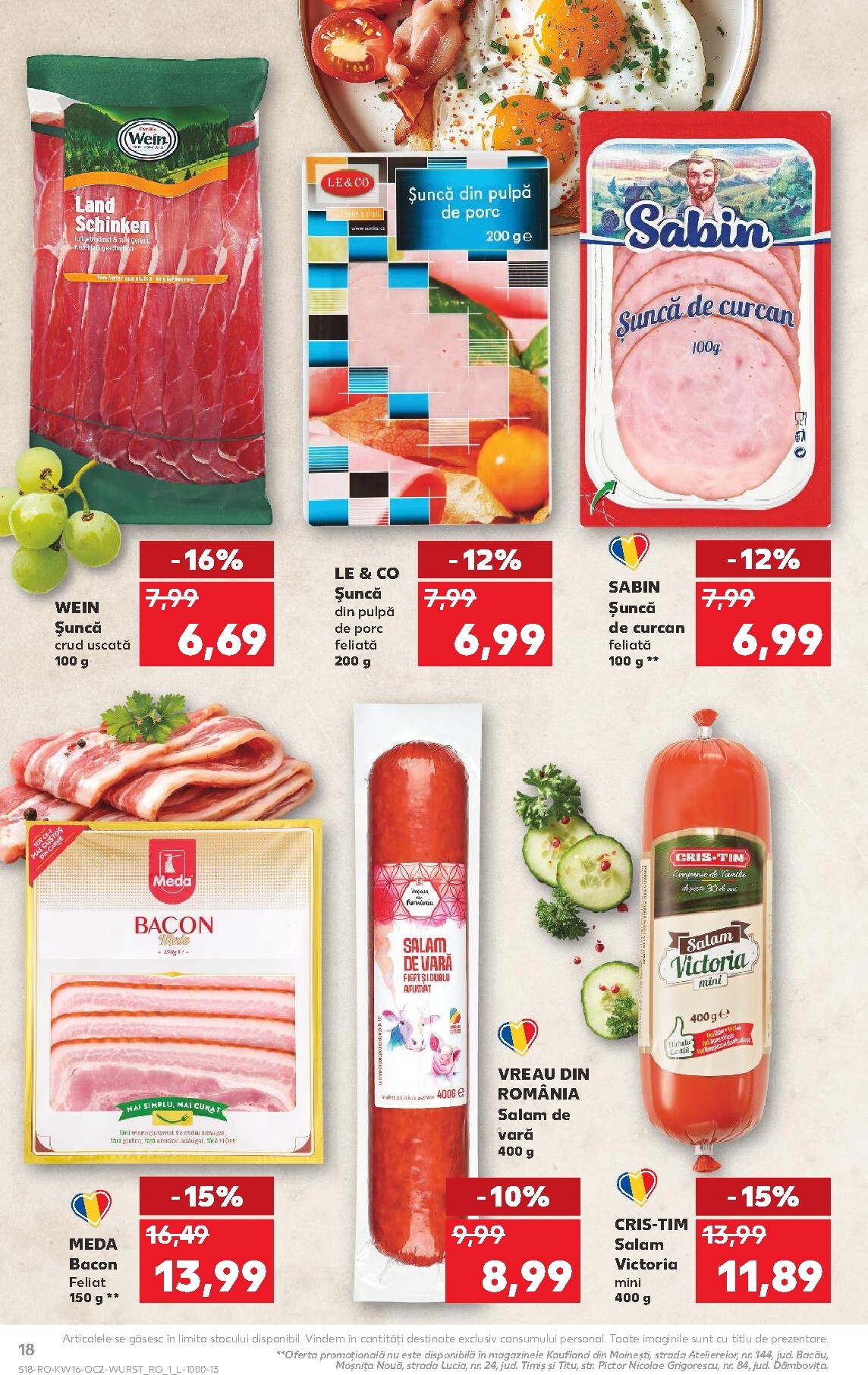kaufland - Kaufland pliante pentru săptămâna viitoare de la miercuri 15.04.2026 până la marți 21.04.2026 - page: 18