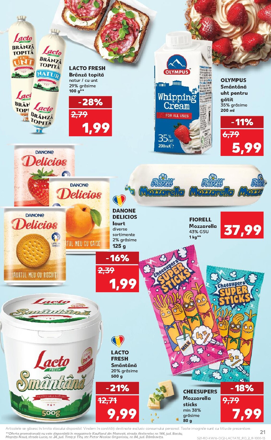 kaufland - Kaufland pliante pentru săptămâna viitoare de la miercuri 15.04.2026 până la marți 21.04.2026 - page: 21