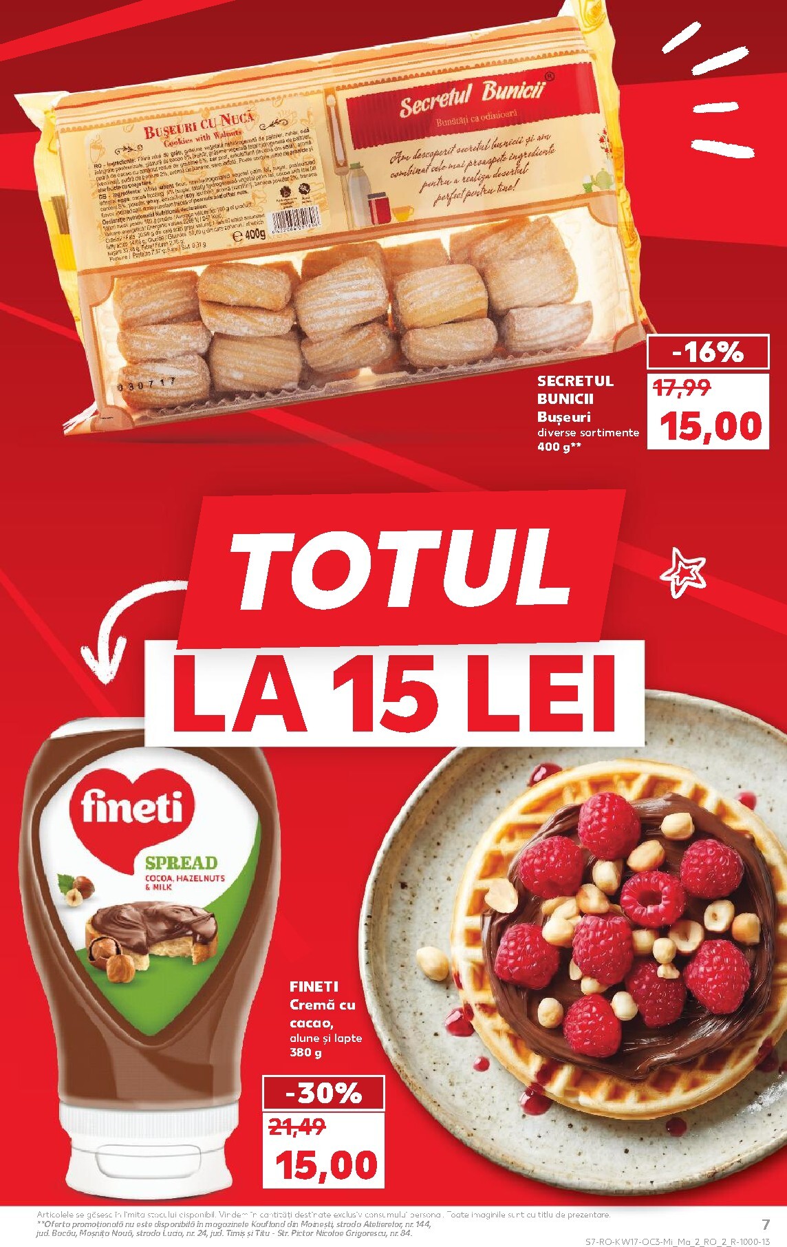 kaufland - Kaufland - Ieftin si bun pliante pentru săptămâna viitoare de la miercuri 22.04.2026 până la marți 28.04.2026 - page: 7