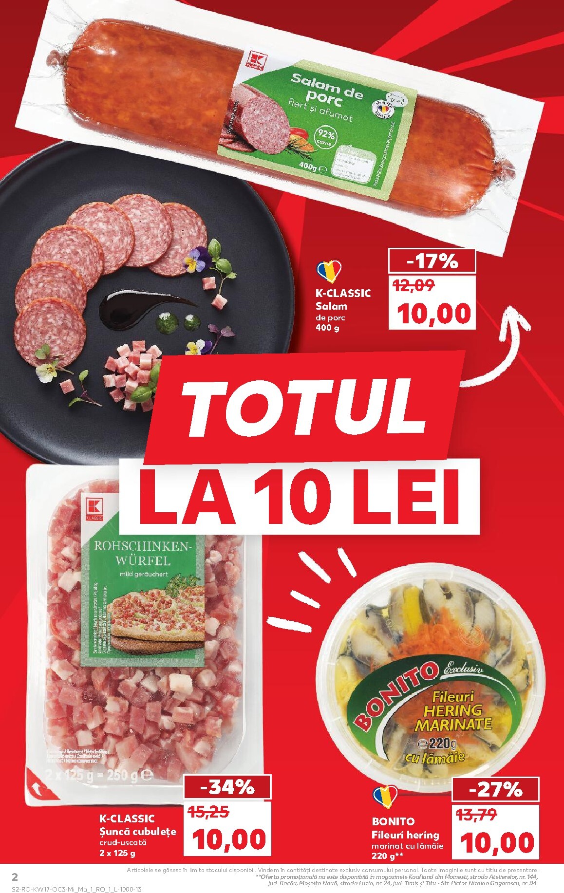 kaufland - Kaufland - Ieftin si bun pliante pentru săptămâna viitoare de la miercuri 22.04.2026 până la marți 28.04.2026 - page: 2