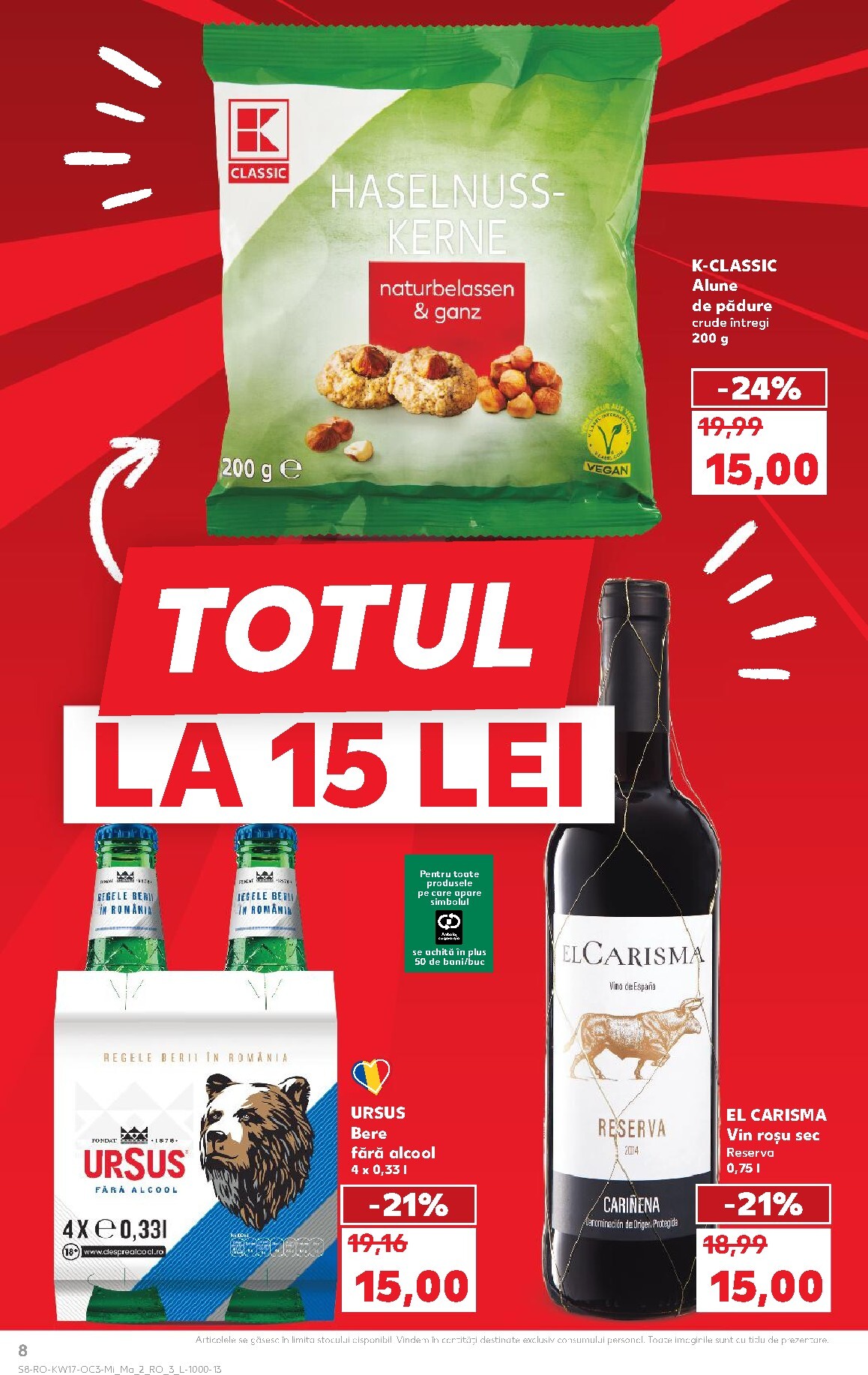 kaufland - Kaufland - Ieftin si bun pliante pentru săptămâna viitoare de la miercuri 22.04.2026 până la marți 28.04.2026 - page: 8
