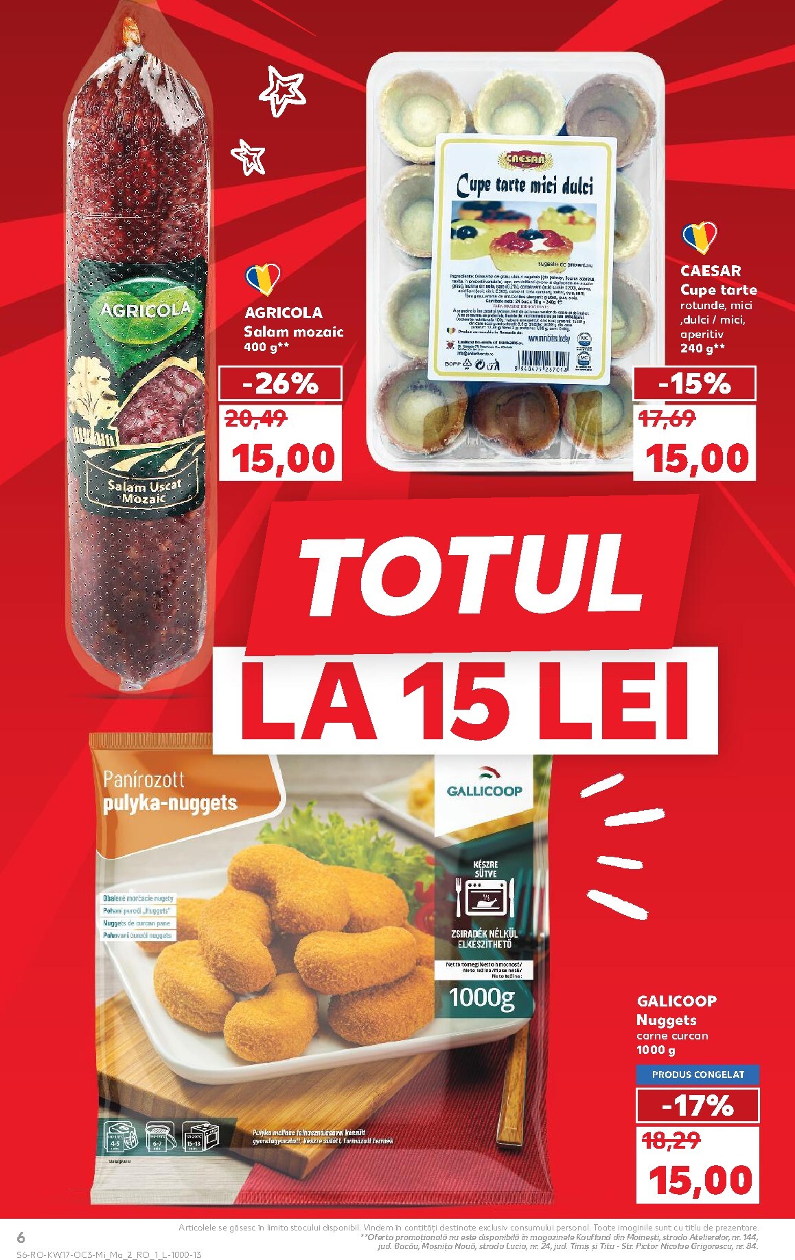 kaufland - Kaufland - Ieftin si bun pliante pentru săptămâna viitoare de la miercuri 22.04.2026 până la marți 28.04.2026 - page: 6
