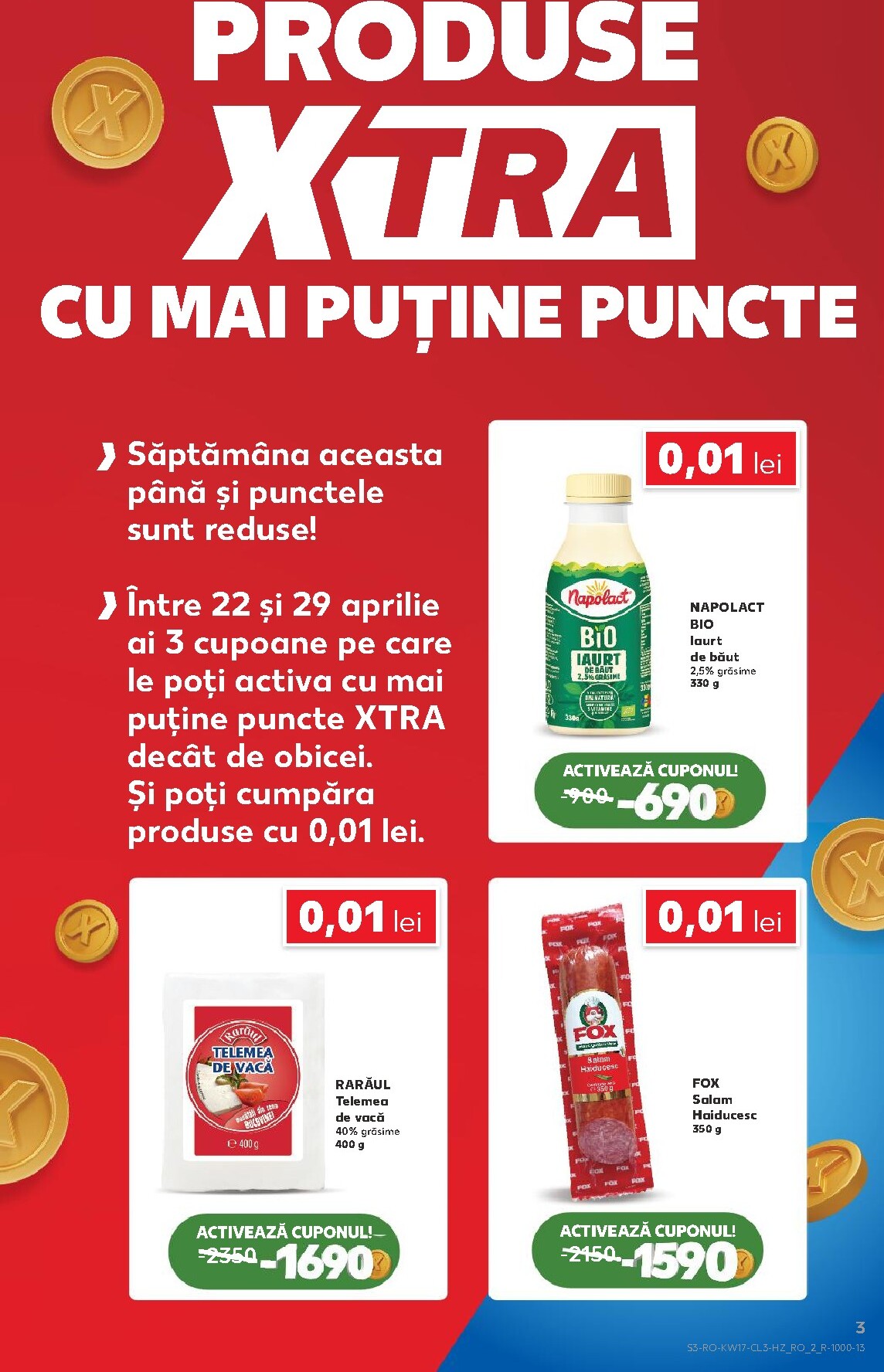 kaufland - Kaufland - Xtra pliante pentru săptămâna viitoare de la miercuri 22.04.2026 până la marți 28.04.2026 - page: 3