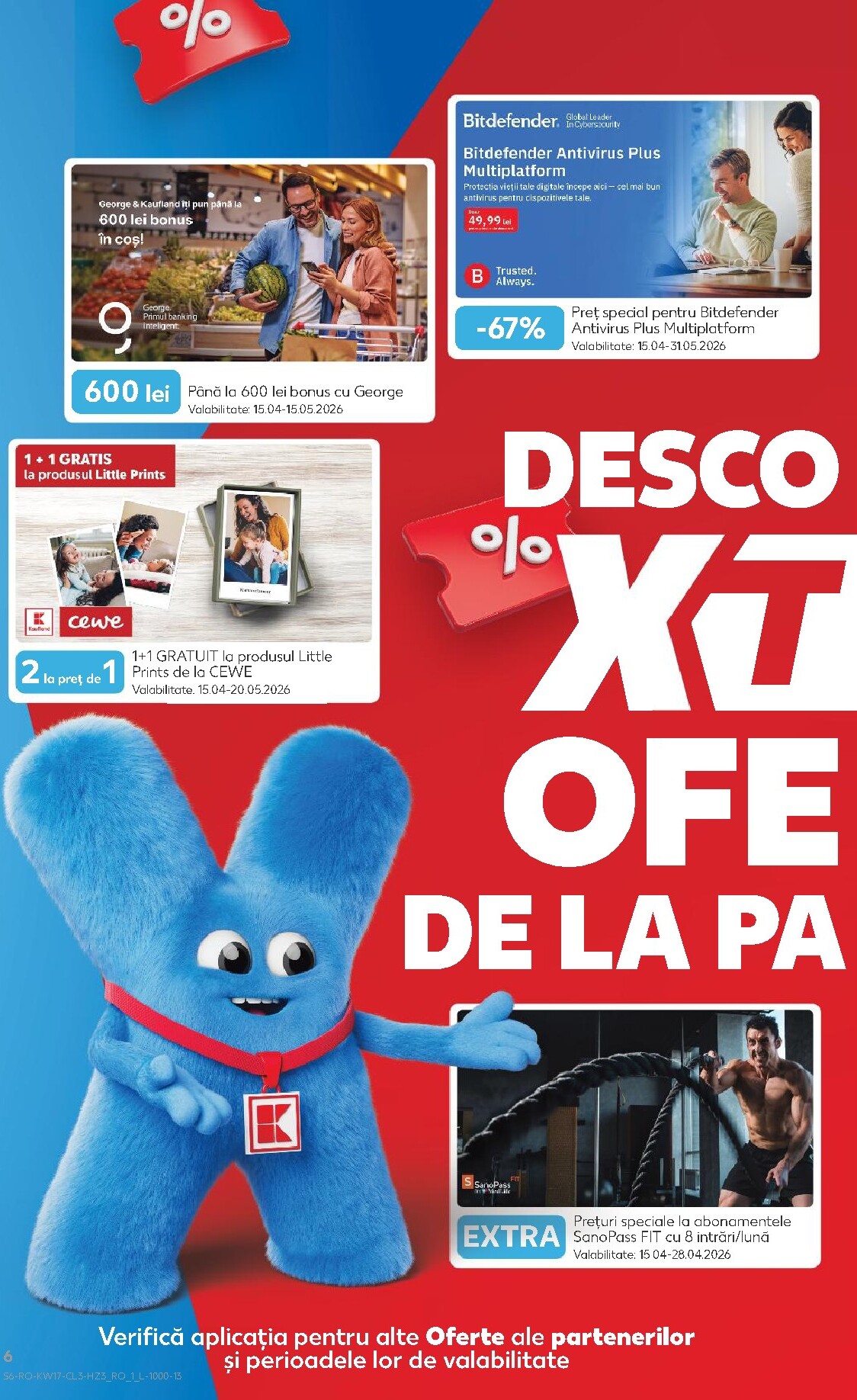 kaufland - Kaufland - Xtra pliante pentru săptămâna viitoare de la miercuri 22.04.2026 până la marți 28.04.2026 - page: 6