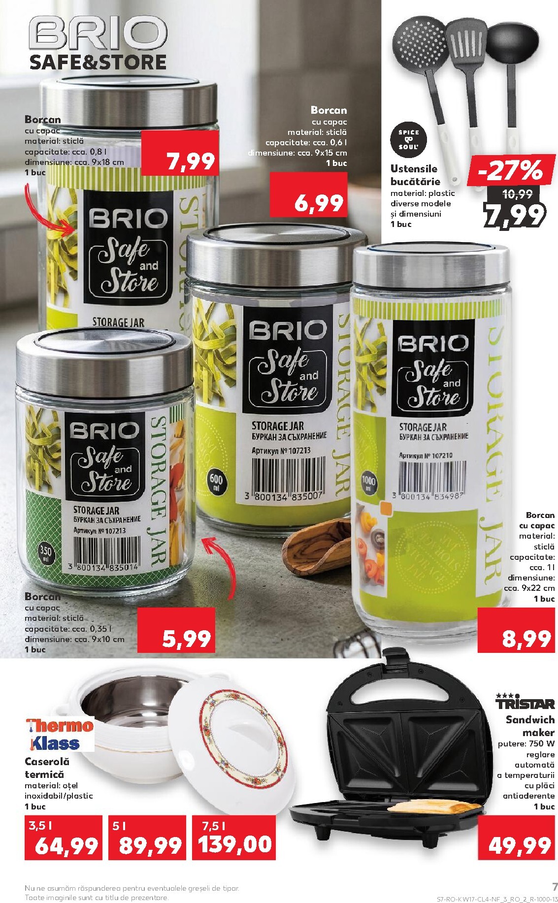 kaufland - Kaufland - Nonfood pliante pentru săptămâna viitoare de la miercuri 22.04.2026 până la marți 28.04.2026 - page: 7