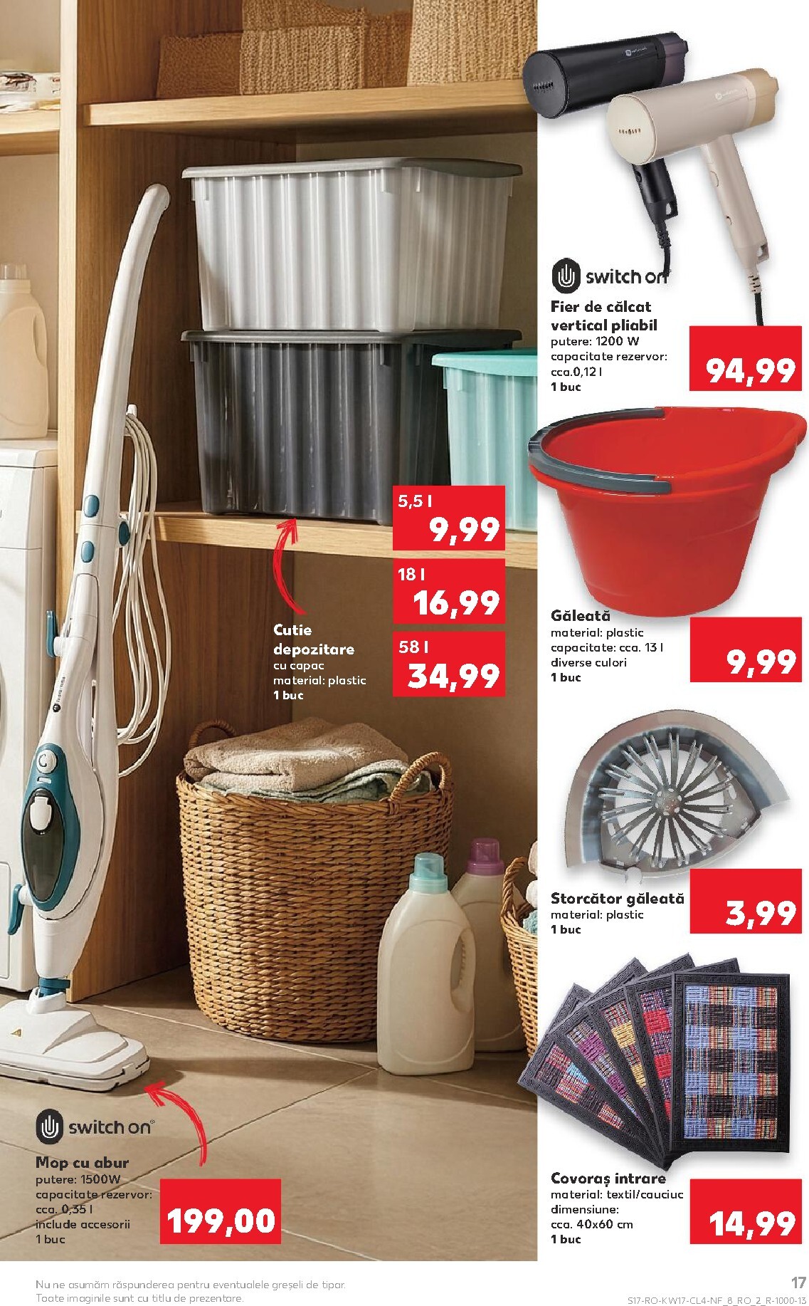 kaufland - Kaufland - Nonfood pliante pentru săptămâna viitoare de la miercuri 22.04.2026 până la marți 28.04.2026 - page: 17