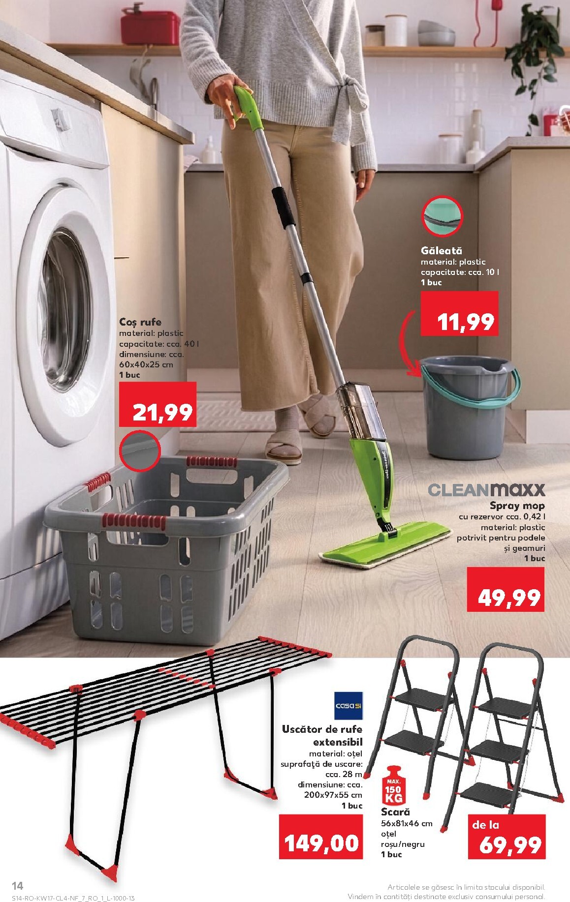 kaufland - Kaufland - Nonfood pliante pentru săptămâna viitoare de la miercuri 22.04.2026 până la marți 28.04.2026 - page: 14