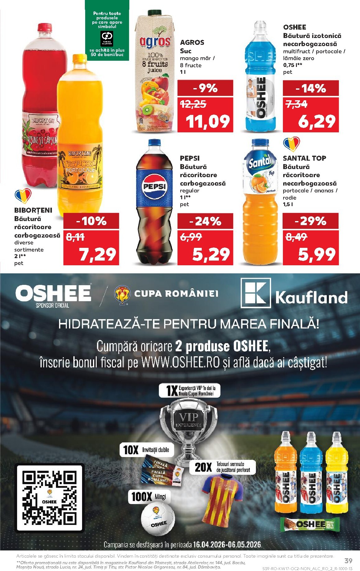 kaufland - Kaufland pliante pentru săptămâna viitoare de la miercuri 22.04.2026 până la marți 28.04.2026 - page: 39