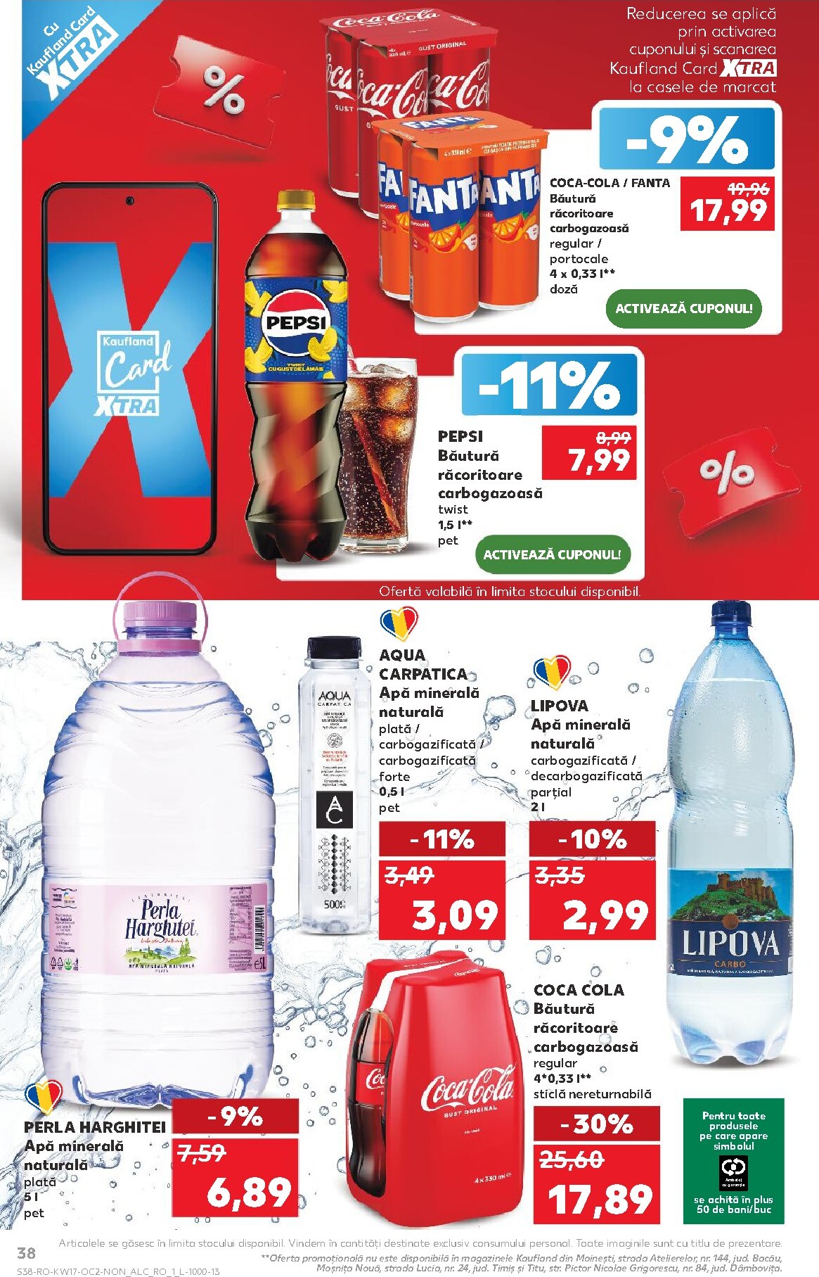 kaufland - Kaufland pliante pentru săptămâna viitoare de la miercuri 22.04.2026 până la marți 28.04.2026 - page: 38