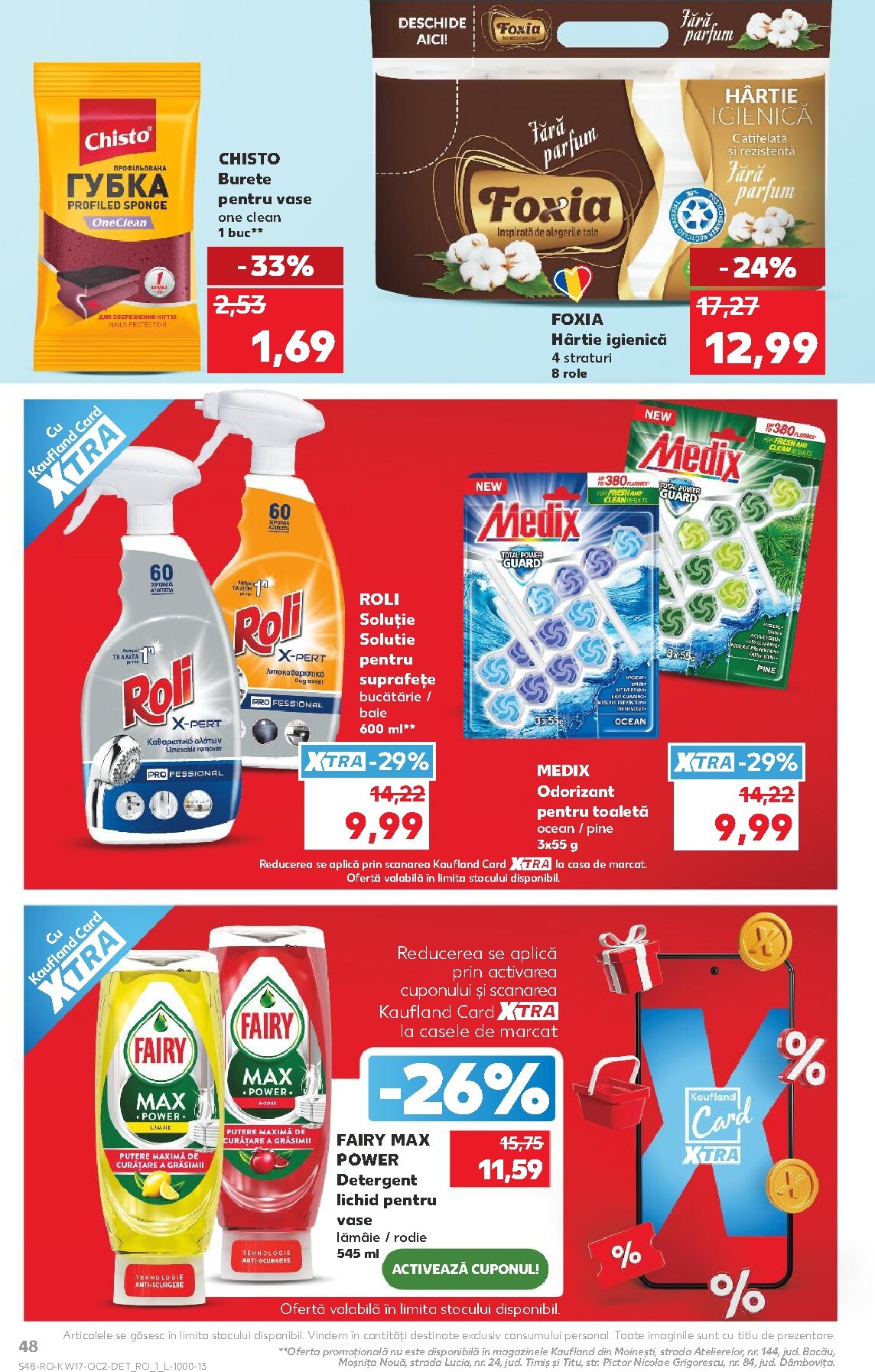 kaufland - Kaufland pliante pentru săptămâna viitoare de la miercuri 22.04.2026 până la marți 28.04.2026 - page: 48