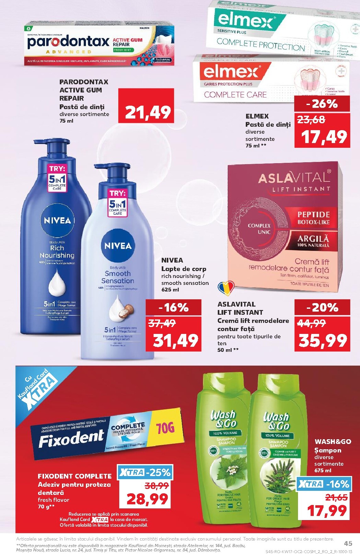 kaufland - Kaufland pliante pentru săptămâna viitoare de la miercuri 22.04.2026 până la marți 28.04.2026 - page: 45