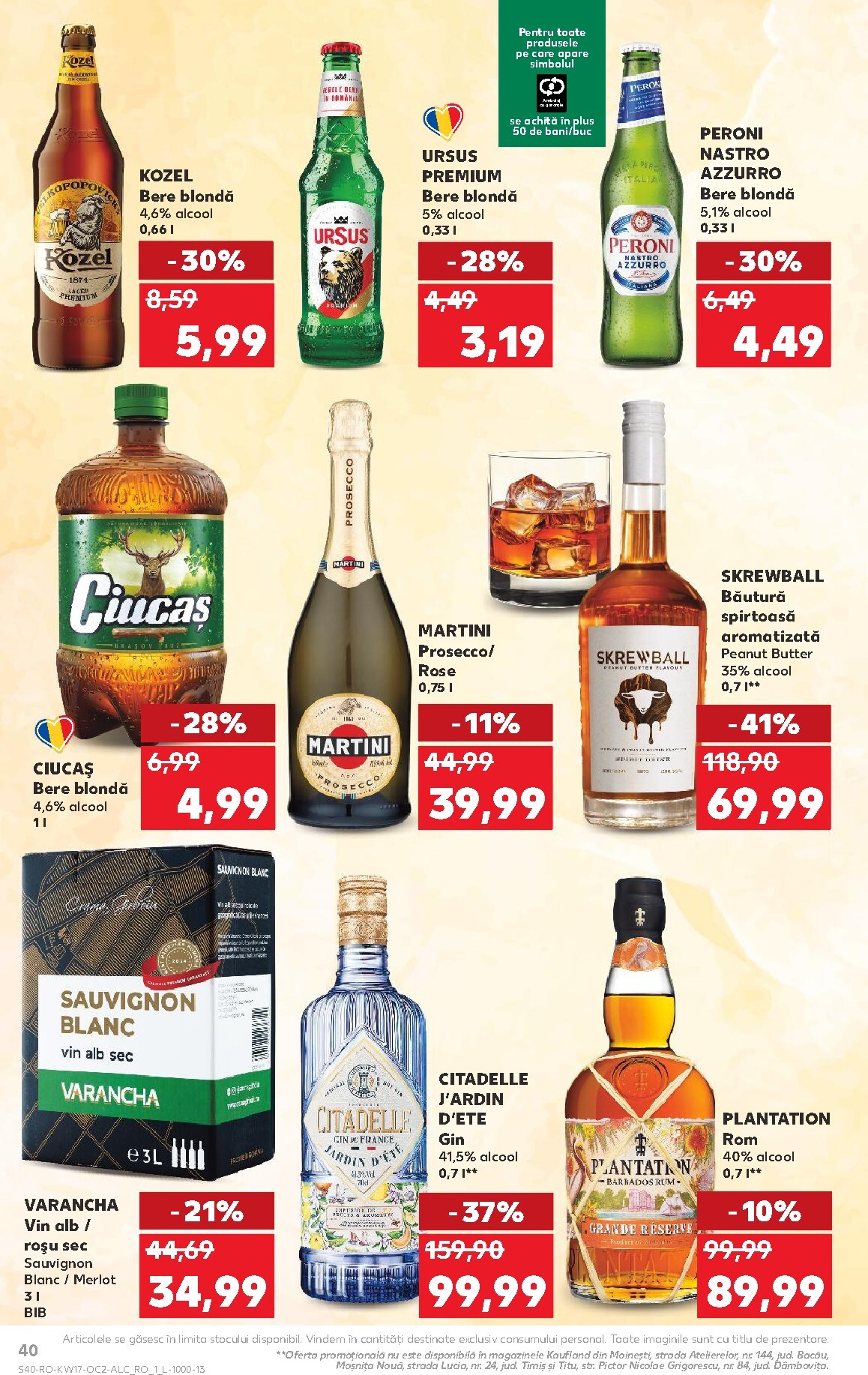 kaufland - Kaufland pliante pentru săptămâna viitoare de la miercuri 22.04.2026 până la marți 28.04.2026 - page: 40
