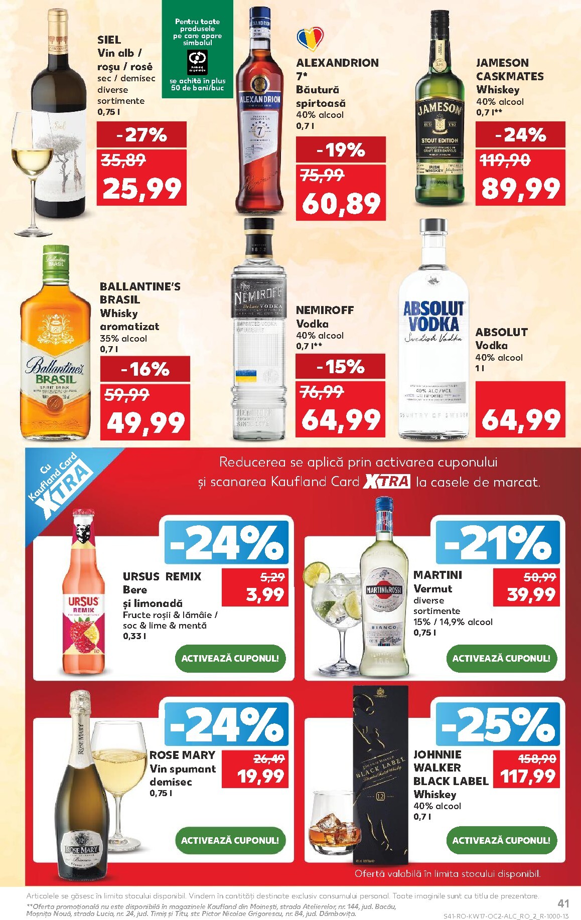 kaufland - Kaufland pliante pentru săptămâna viitoare de la miercuri 22.04.2026 până la marți 28.04.2026 - page: 41