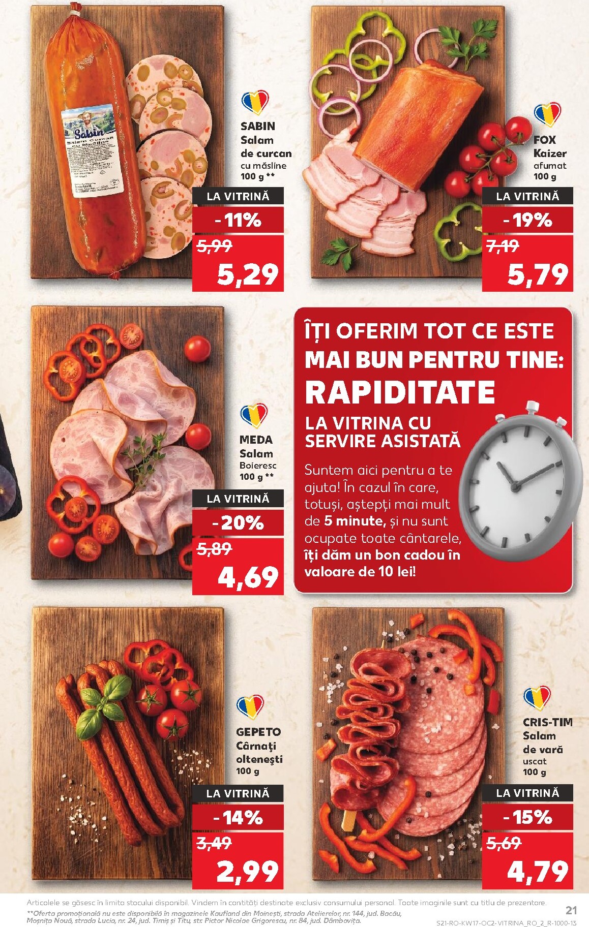 kaufland - Kaufland pliante pentru săptămâna viitoare de la miercuri 22.04.2026 până la marți 28.04.2026 - page: 21