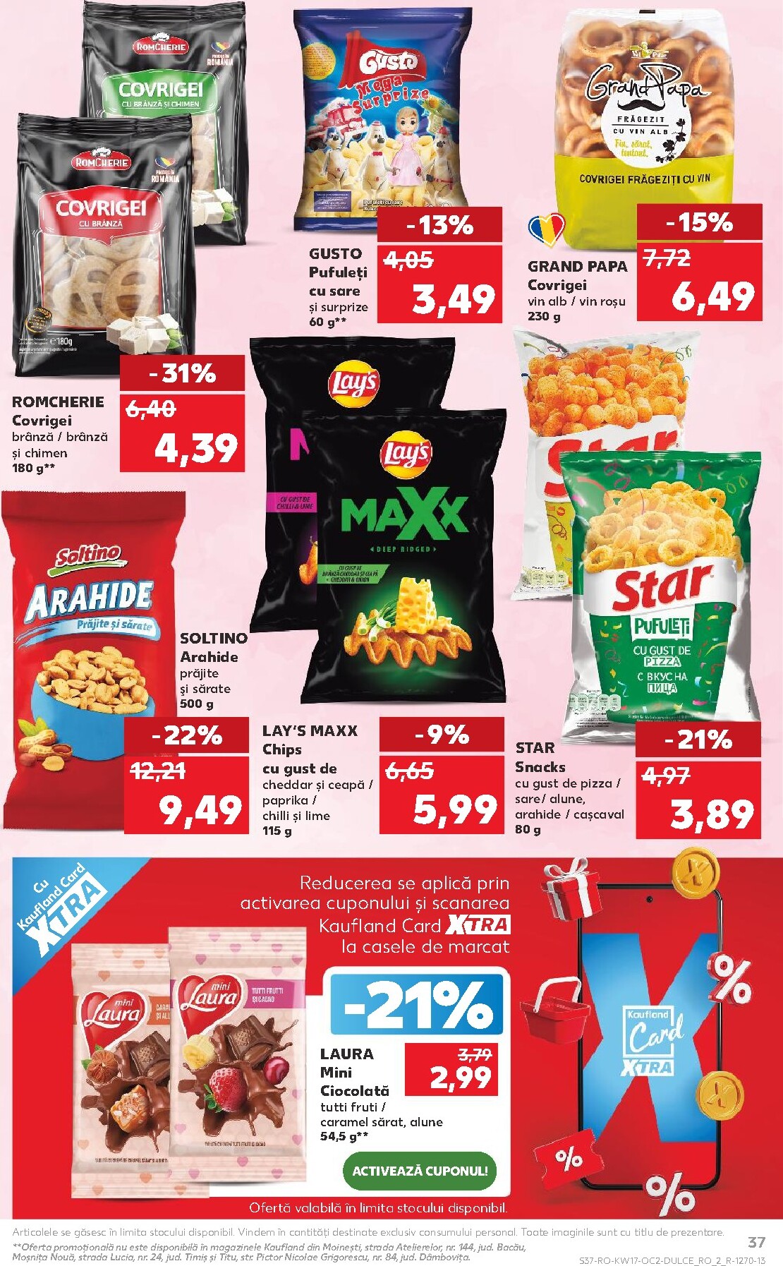 kaufland - Kaufland pliante pentru săptămâna viitoare de la miercuri 22.04.2026 până la marți 28.04.2026 - page: 37
