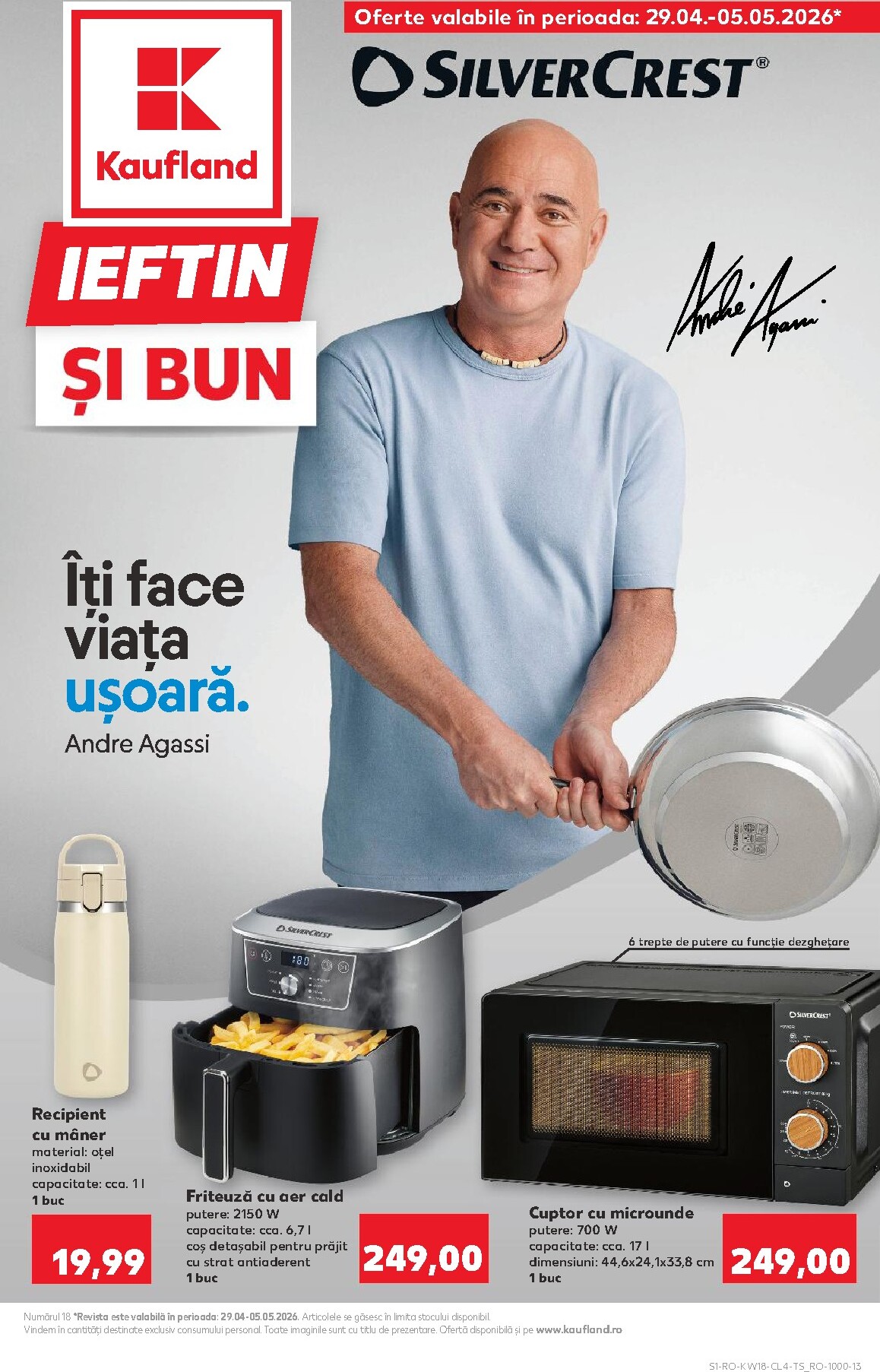 kaufland - Kaufland - Nonfood pliante pentru săptămâna viitoare de la miercuri 29.04.2026 până la marți 05.05.2026