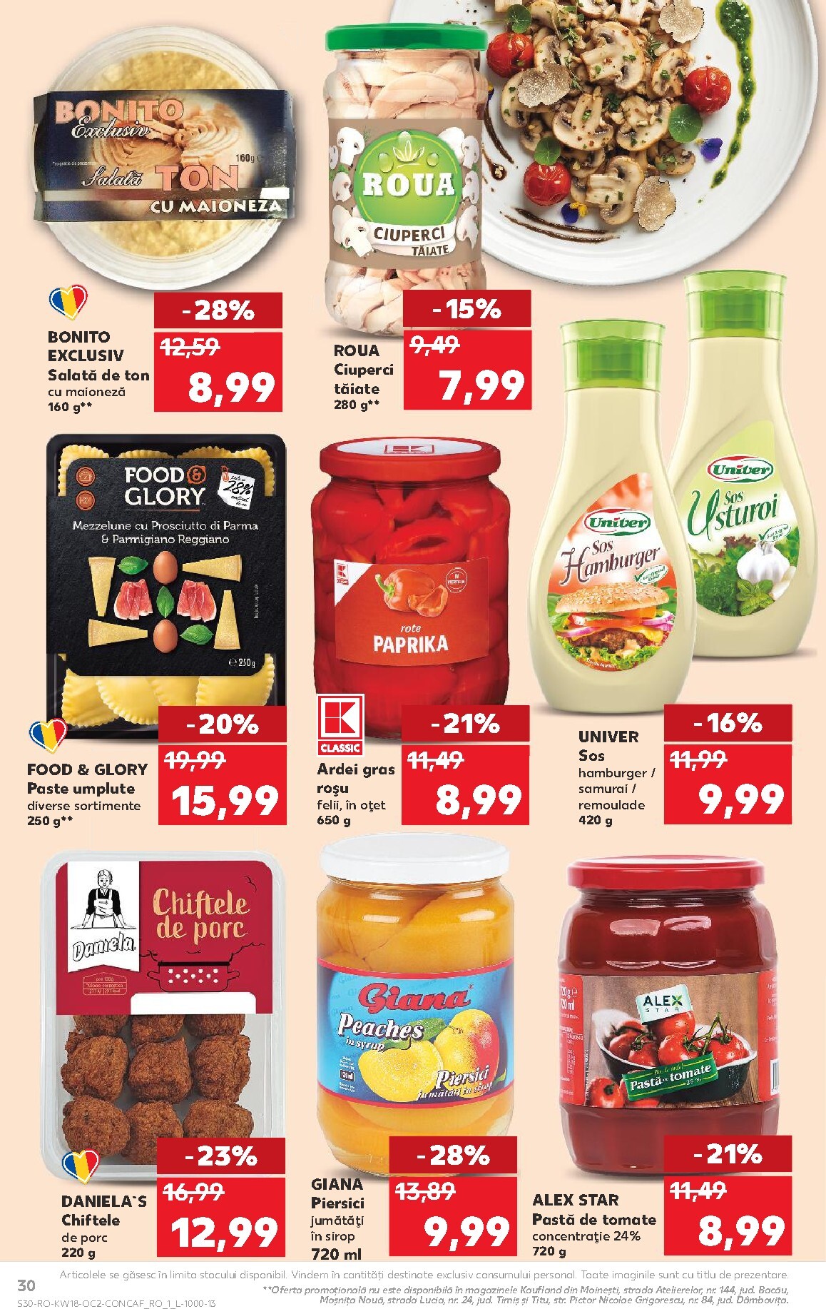 kaufland - Kaufland pliante pentru săptămâna viitoare de la miercuri 29.04.2026 până la marți 05.05.2026 - page: 30