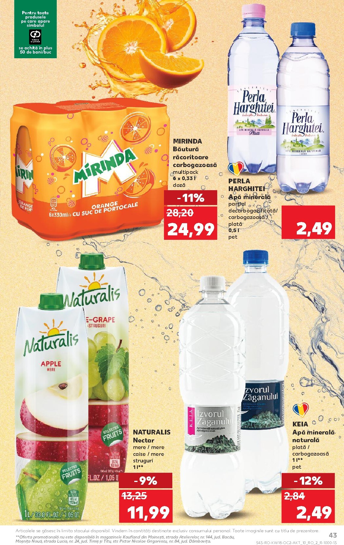 kaufland - Kaufland pliante pentru săptămâna viitoare de la miercuri 29.04.2026 până la marți 05.05.2026 - page: 43