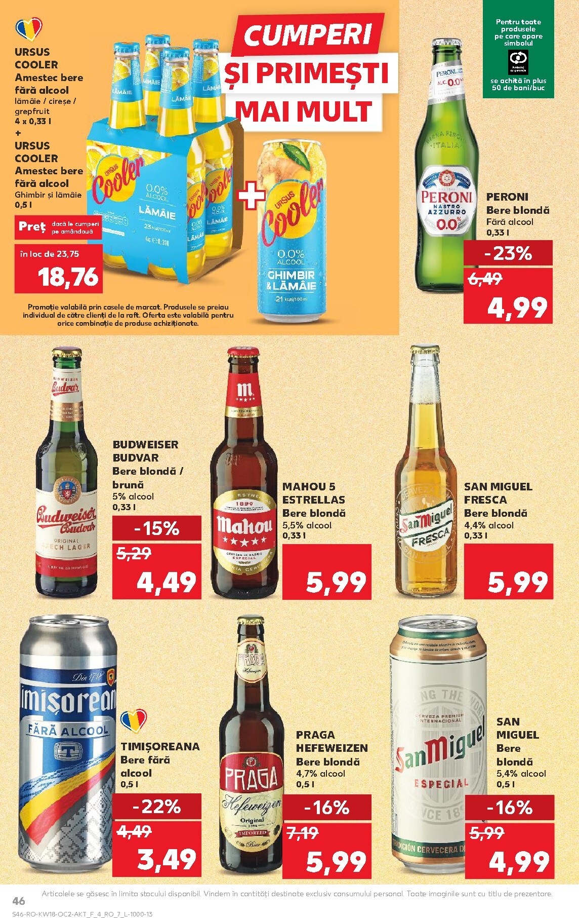 kaufland - Kaufland pliante pentru săptămâna viitoare de la miercuri 29.04.2026 până la marți 05.05.2026 - page: 46