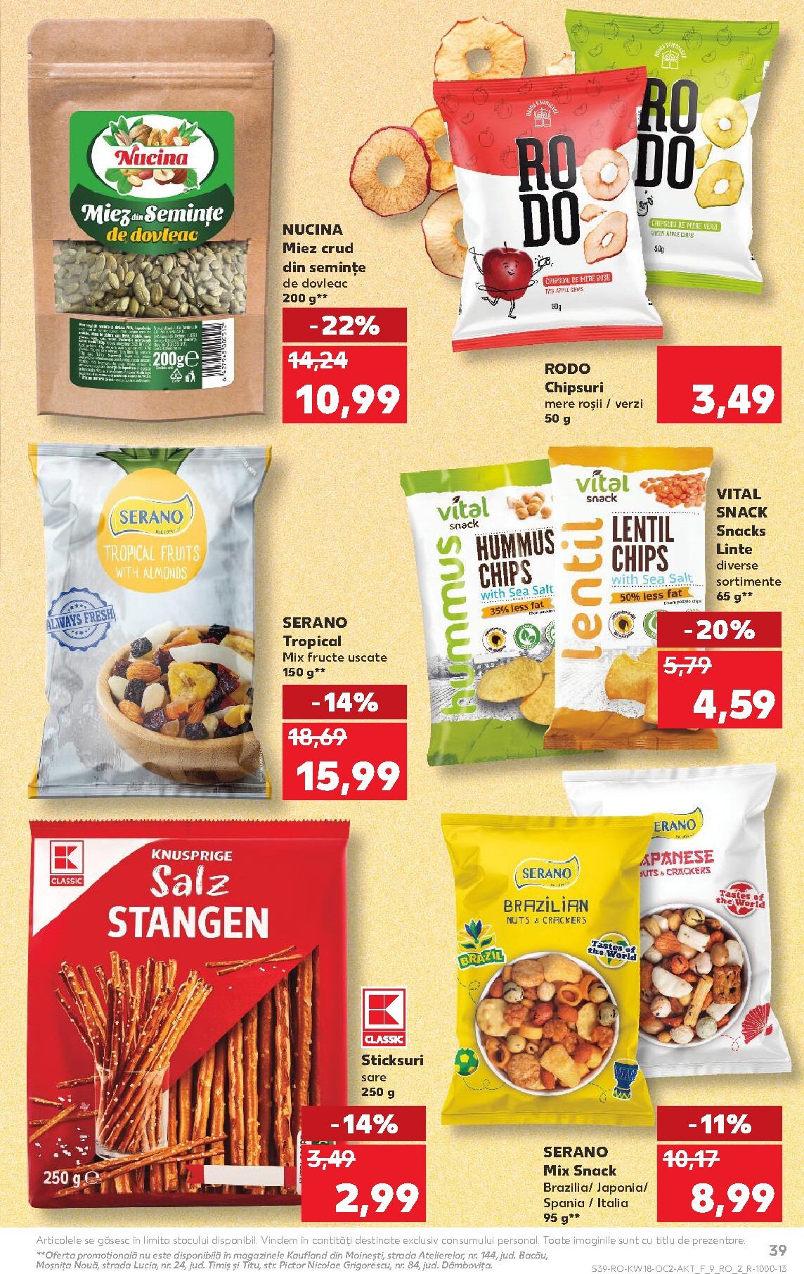 kaufland - Kaufland pliante pentru săptămâna viitoare de la miercuri 29.04.2026 până la marți 05.05.2026 - page: 39
