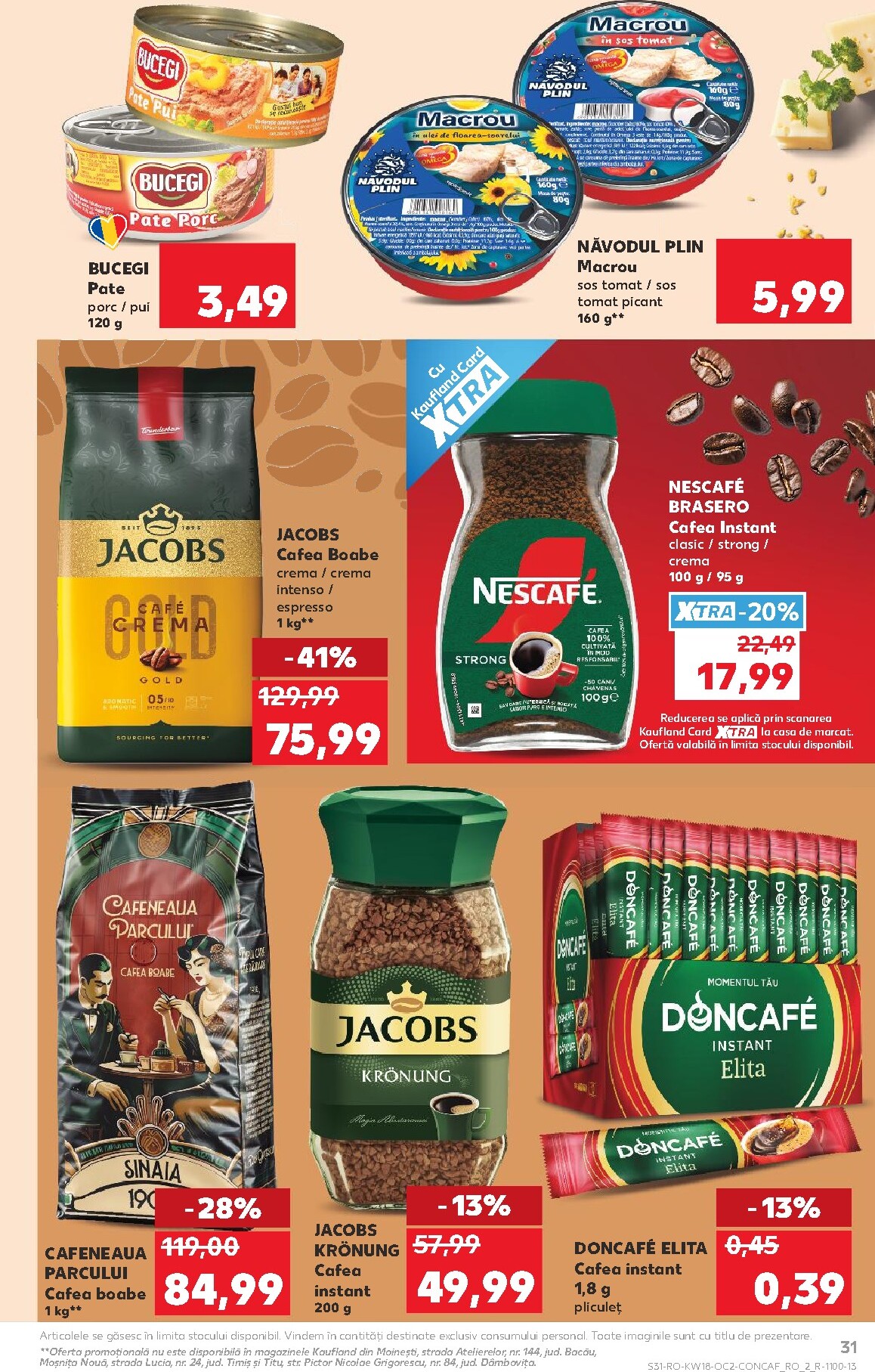 kaufland - Kaufland pliante pentru săptămâna viitoare de la miercuri 29.04.2026 până la marți 05.05.2026 - page: 31