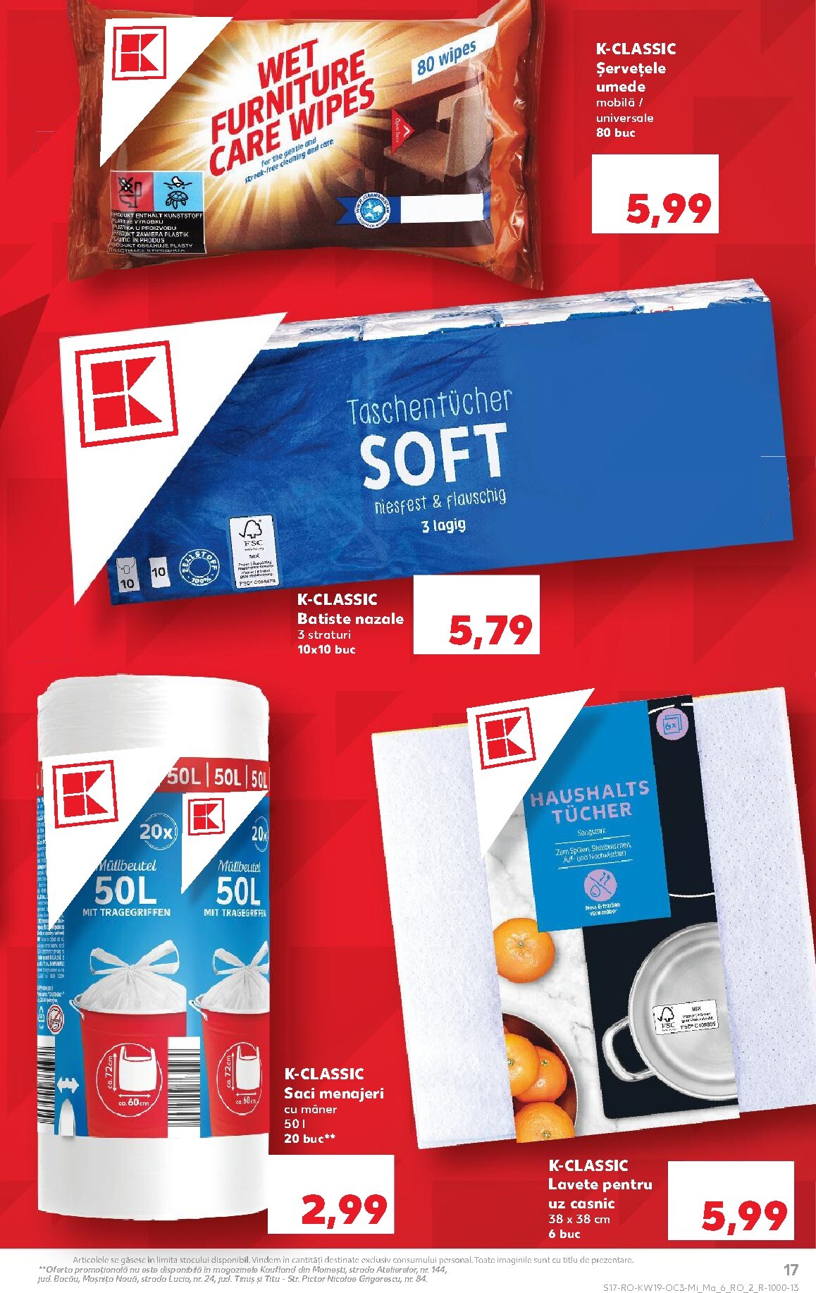 kaufland - Kaufland - Ieftin si bun pliante pentru săptămâna viitoare de la miercuri 06.05.2026 până la marți 12.05.2026 - page: 17