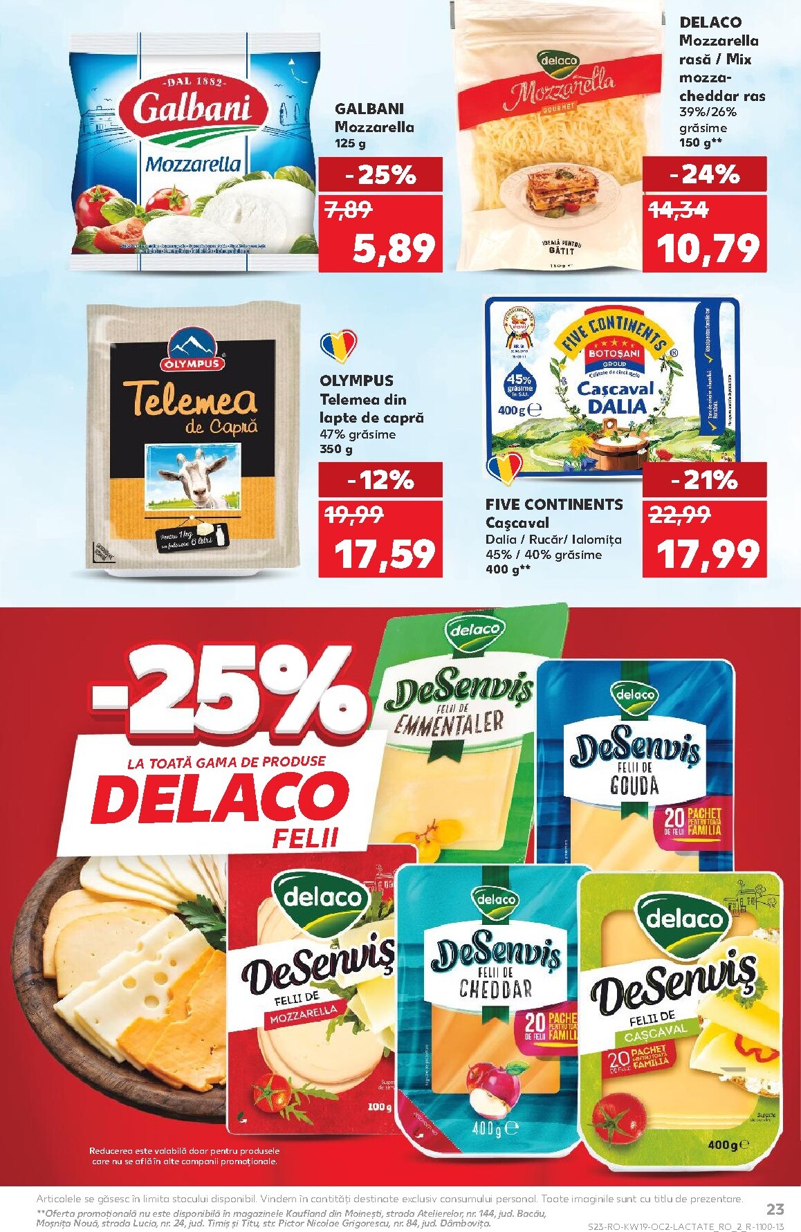 kaufland - Kaufland pliante pentru săptămâna viitoare de la miercuri 06.05.2026 până la marți 12.05.2026 - page: 23