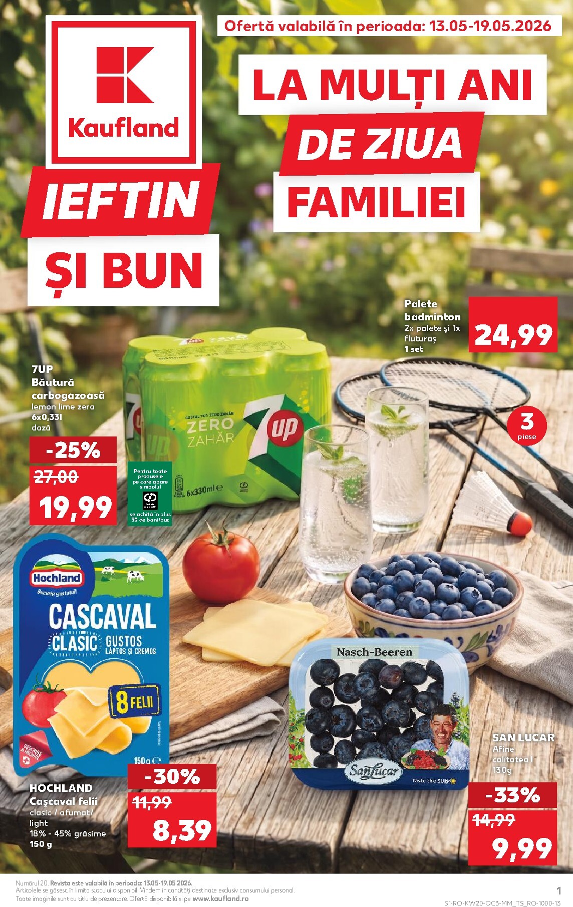 kaufland - Kaufland - Ieftin si bun pliante pentru săptămâna viitoare de la miercuri 13.05.2026 până la marți 19.05.2026