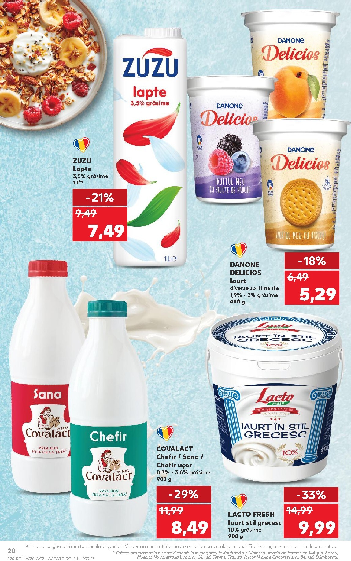 kaufland - Kaufland pliante pentru săptămâna viitoare de la miercuri 13.05.2026 până la marți 19.05.2026 - page: 20