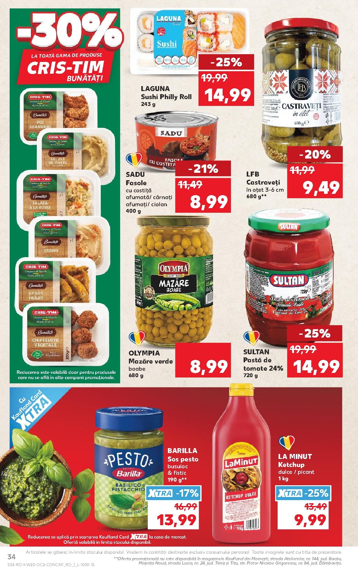 kaufland - Kaufland pliante pentru săptămâna viitoare de la miercuri 13.05.2026 până la marți 19.05.2026 - page: 34