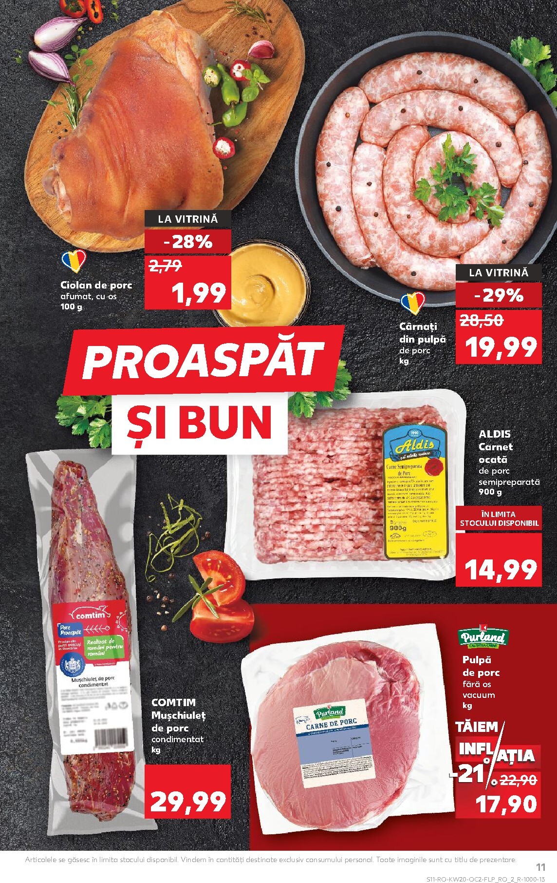 kaufland - Kaufland pliante pentru săptămâna viitoare de la miercuri 13.05.2026 până la marți 19.05.2026 - page: 11