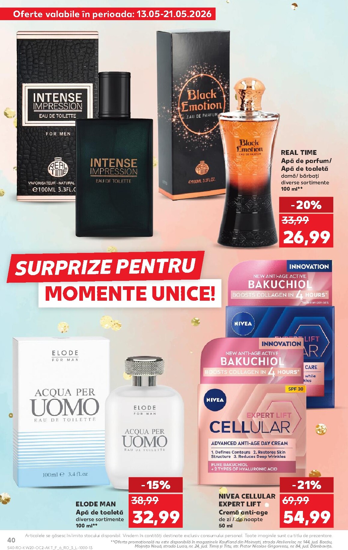 kaufland - Kaufland pliante pentru săptămâna viitoare de la miercuri 13.05.2026 până la marți 19.05.2026 - page: 40