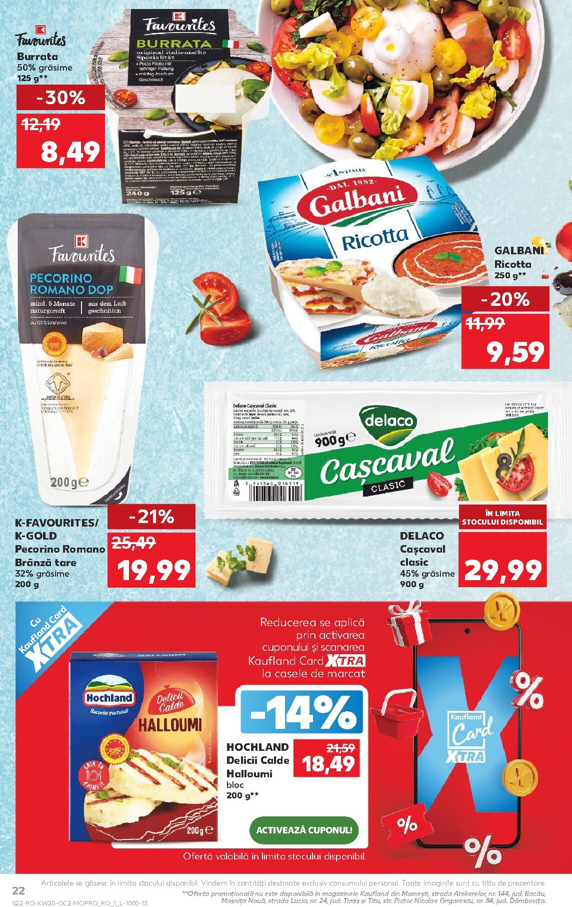 kaufland - Kaufland pliante pentru săptămâna viitoare de la miercuri 13.05.2026 până la marți 19.05.2026 - page: 22
