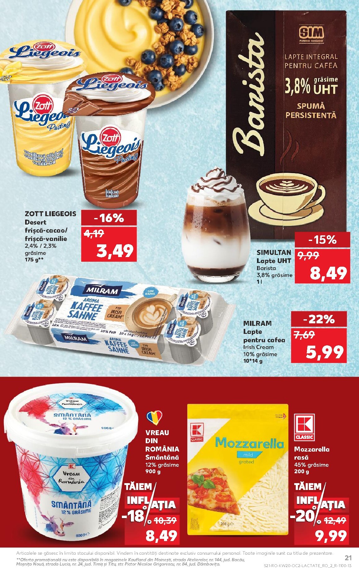 kaufland - Kaufland pliante pentru săptămâna viitoare de la miercuri 13.05.2026 până la marți 19.05.2026 - page: 21
