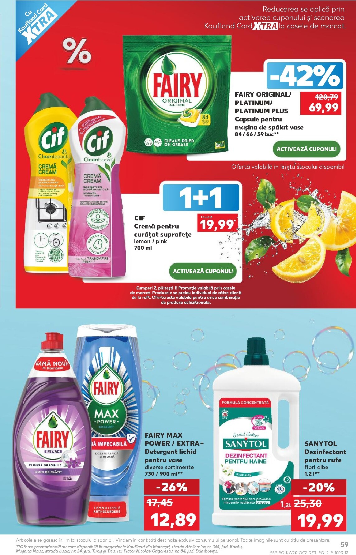 kaufland - Kaufland pliante pentru săptămâna viitoare de la miercuri 13.05.2026 până la marți 19.05.2026 - page: 59