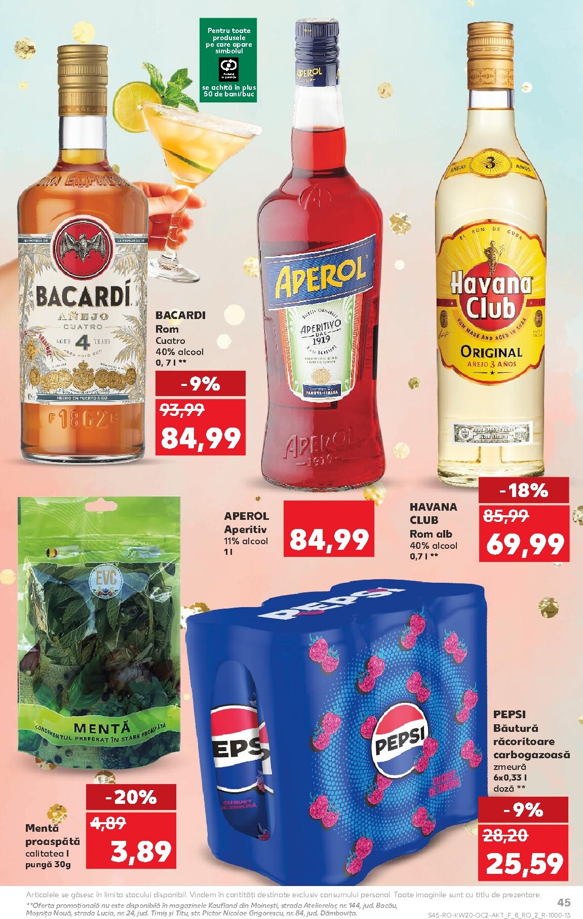 kaufland - Kaufland pliante pentru săptămâna viitoare de la miercuri 13.05.2026 până la marți 19.05.2026 - page: 45