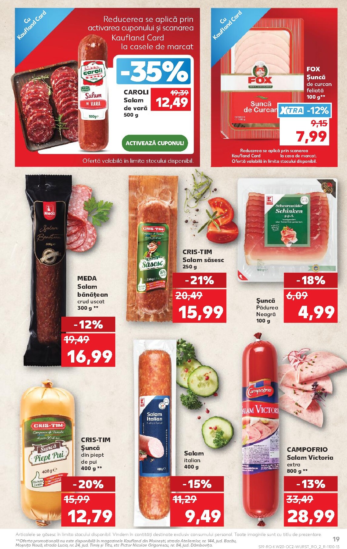 kaufland - Kaufland pliante pentru săptămâna viitoare de la miercuri 13.05.2026 până la marți 19.05.2026 - page: 19