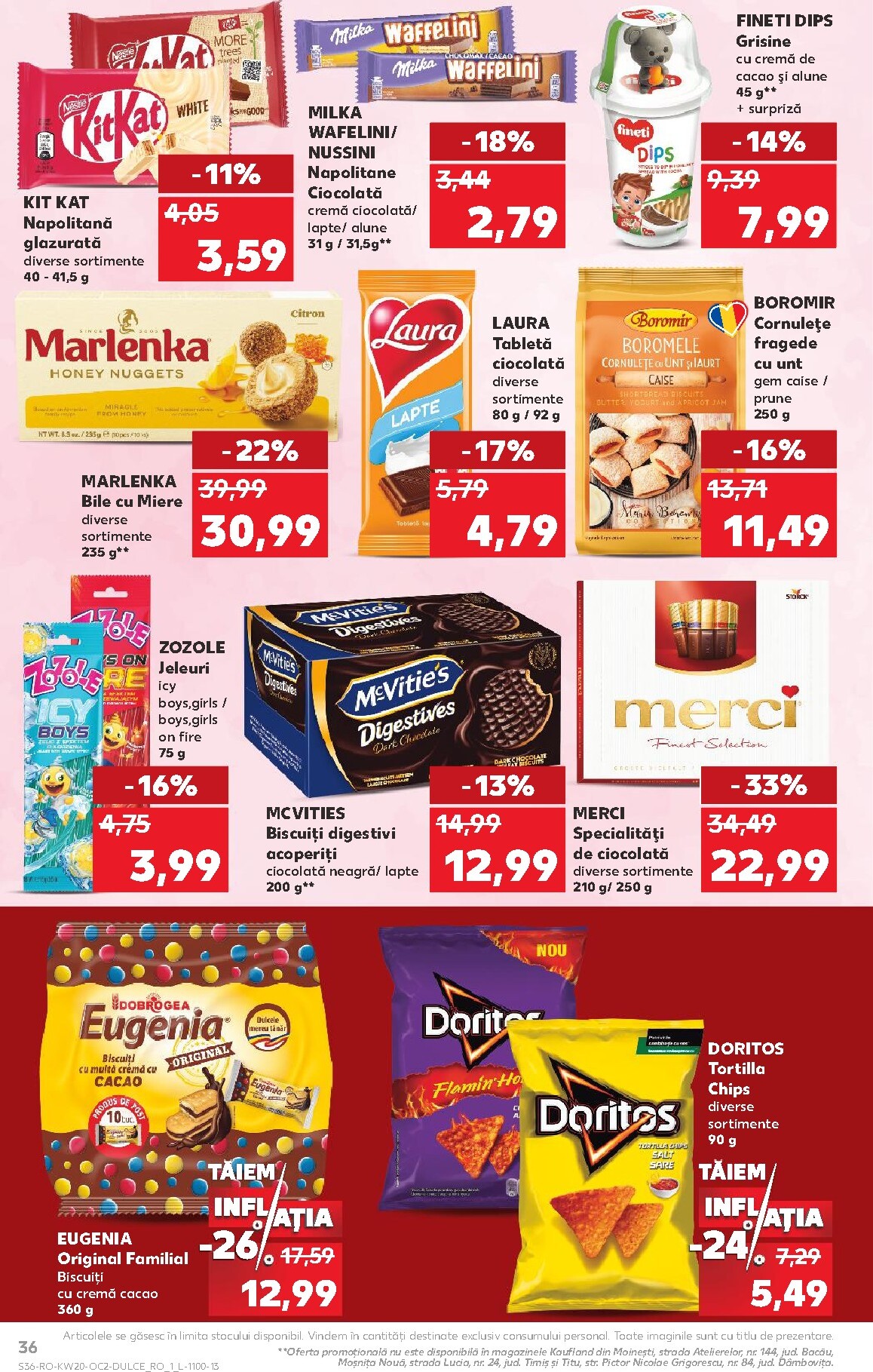 kaufland - Kaufland pliante pentru săptămâna viitoare de la miercuri 13.05.2026 până la marți 19.05.2026 - page: 36