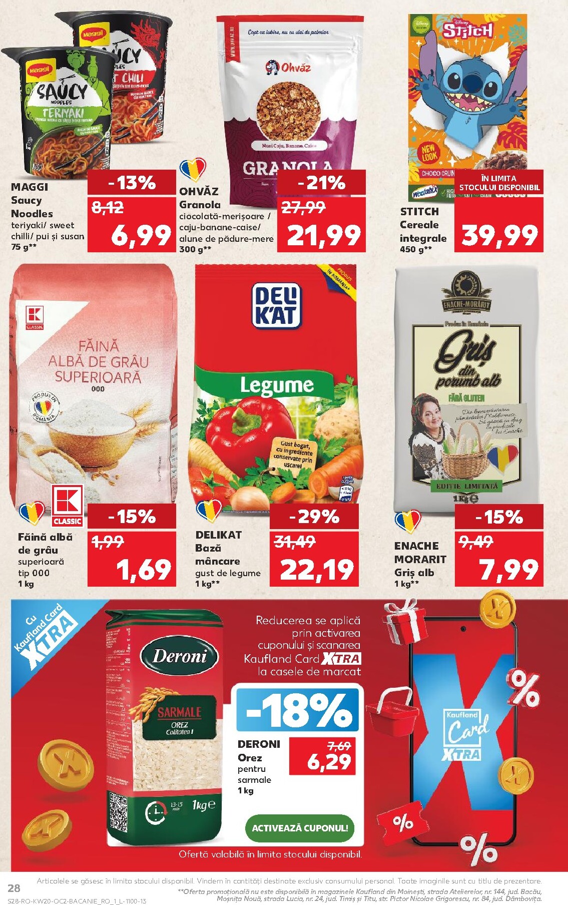 kaufland - Kaufland pliante pentru săptămâna viitoare de la miercuri 13.05.2026 până la marți 19.05.2026 - page: 28