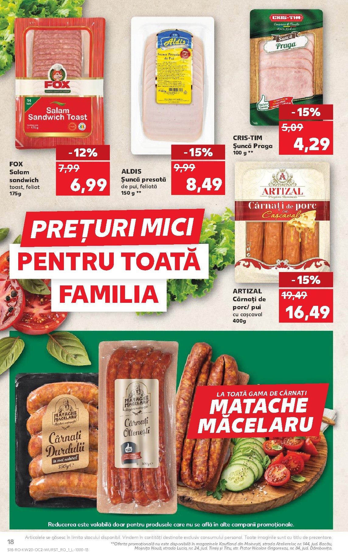 kaufland - Kaufland pliante pentru săptămâna viitoare de la miercuri 13.05.2026 până la marți 19.05.2026 - page: 18