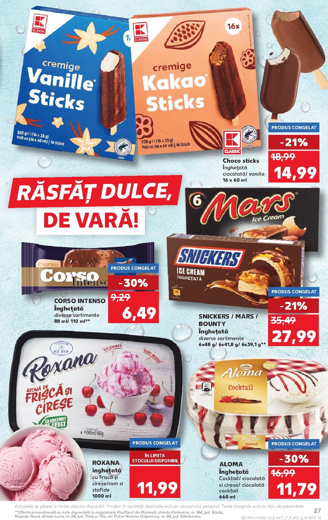 kaufland - Kaufland pliante pentru săptămâna viitoare de la miercuri 13.05.2026 până la marți 19.05.2026 - page: 27