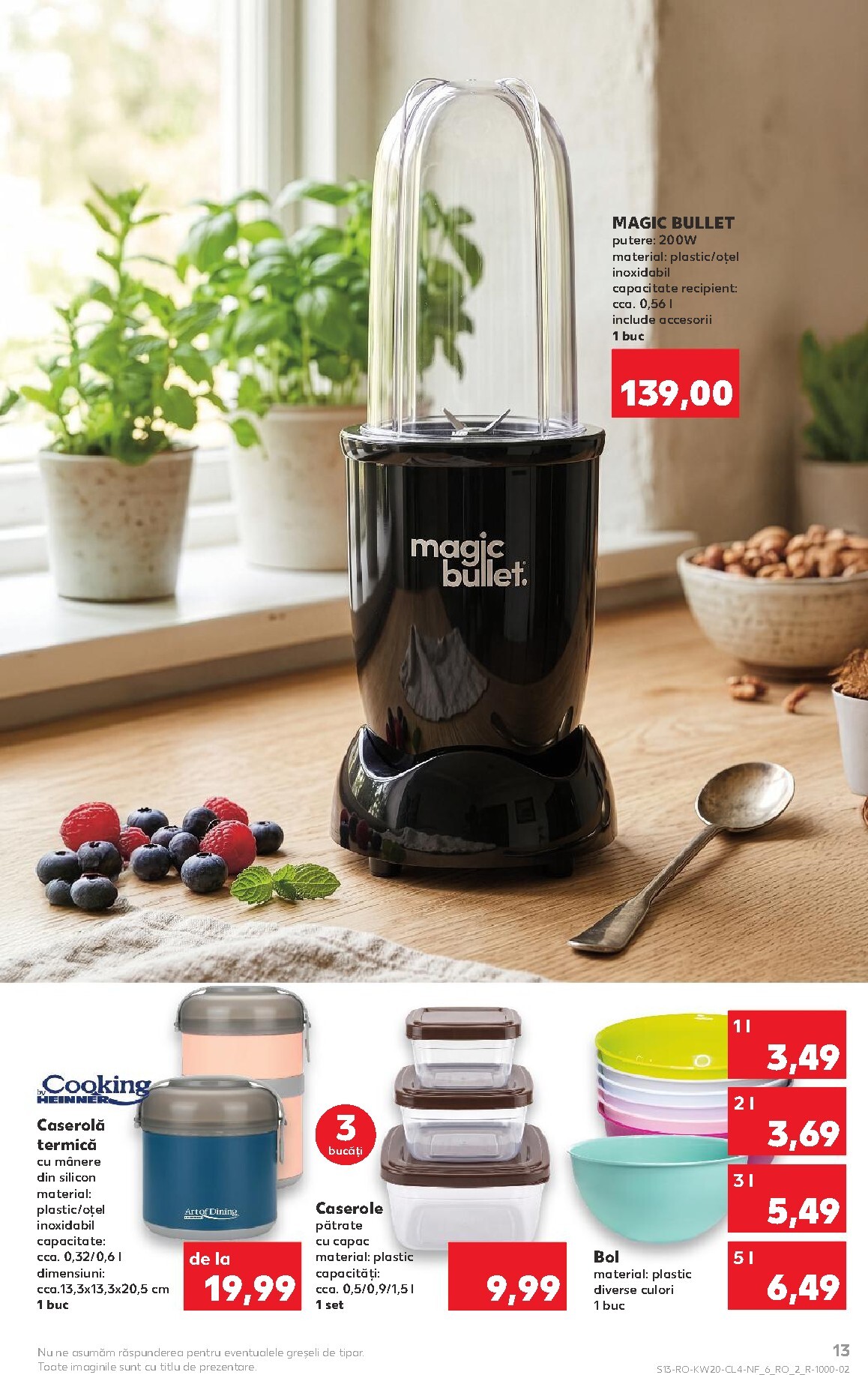 kaufland - Kaufland - Nonfood pliante pentru săptămâna viitoare de la miercuri 13.05.2026 până la marți 19.05.2026 - page: 13