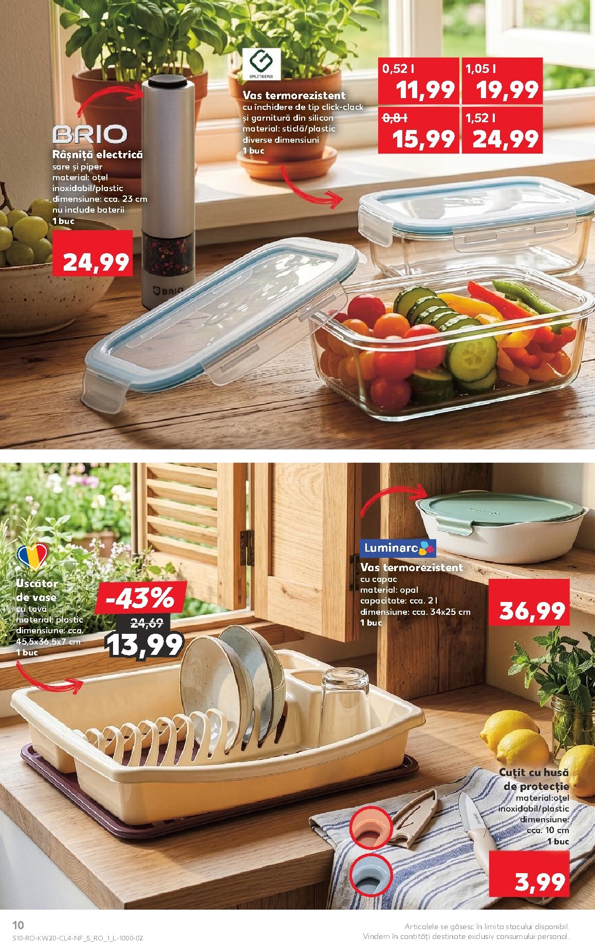 kaufland - Kaufland - Nonfood pliante pentru săptămâna viitoare de la miercuri 13.05.2026 până la marți 19.05.2026 - page: 10