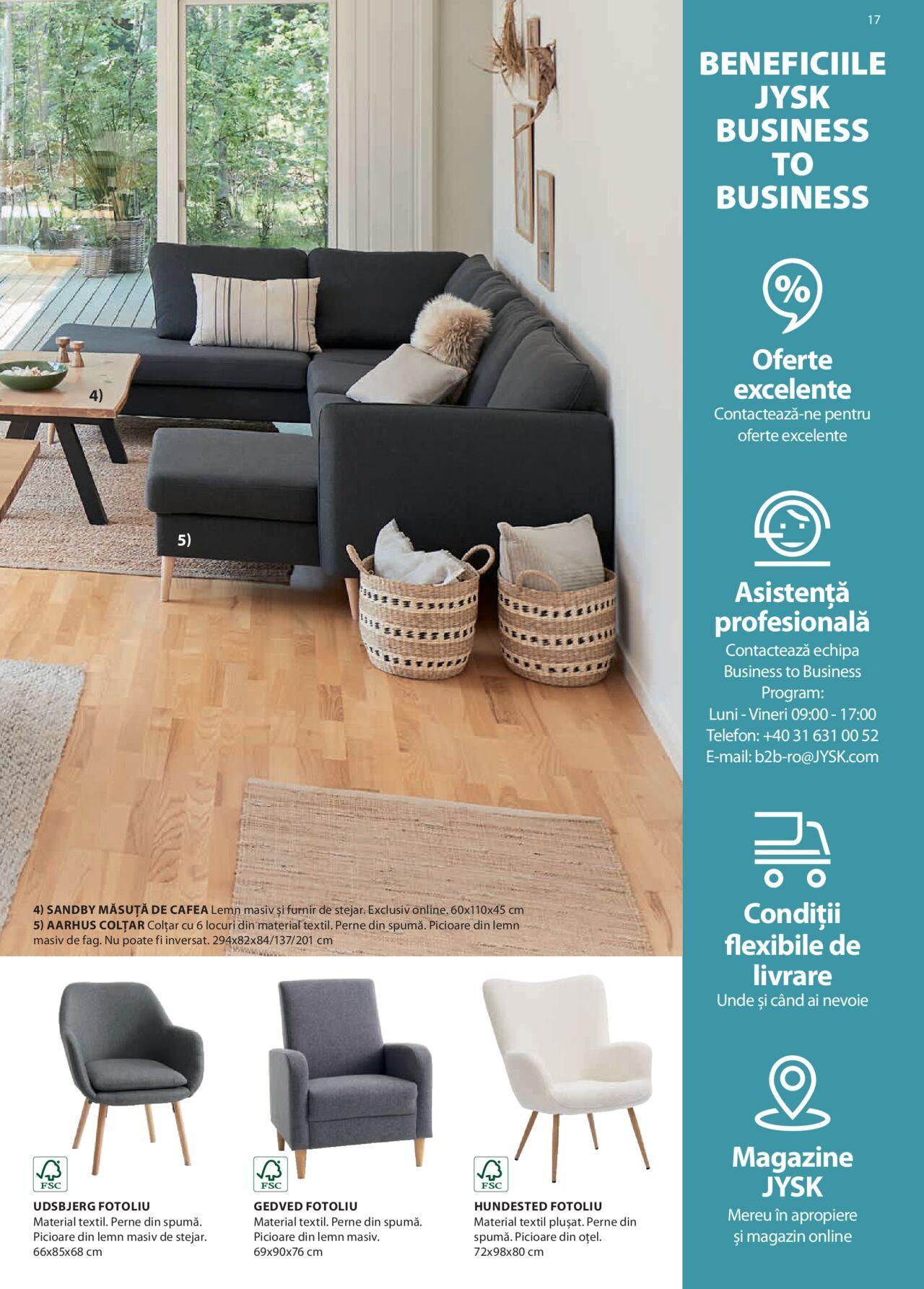 jysk - JYSK catalog - Business to Business de joi 29.02.2024 - page: 17